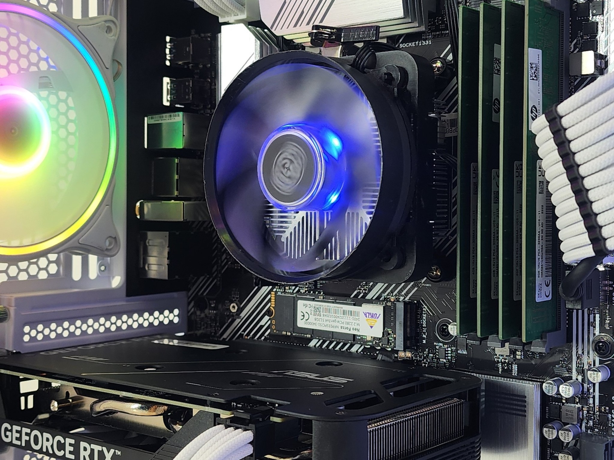 Gaming PC Ryzen 7 5700X 16GB RAM 512GB SSD RTX 4060 8GB Windows 11 Computer