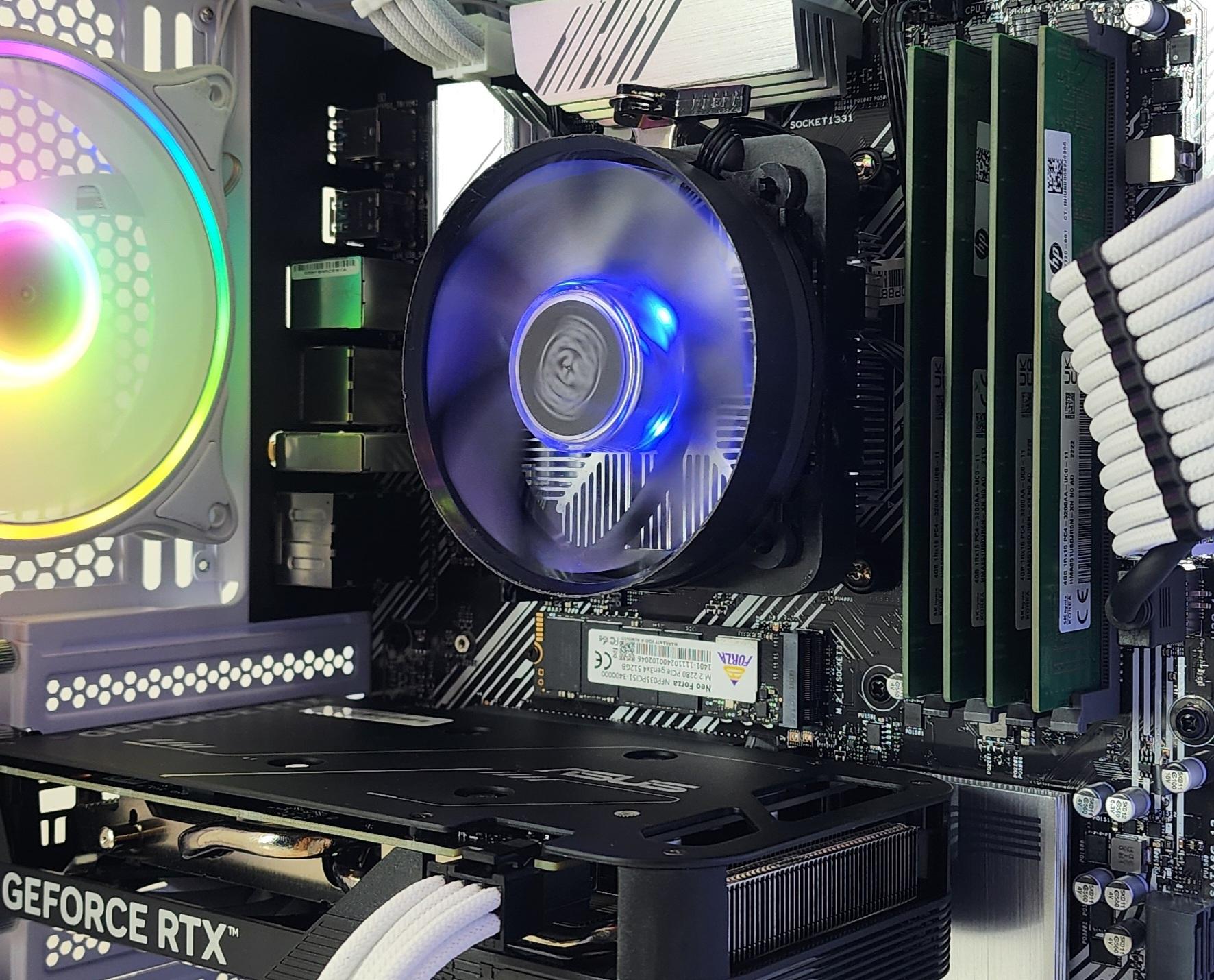 Gaming PC Ryzen 7 5700X 16GB RAM 512GB SSD RTX 4060 8GB Windows 11 Computer