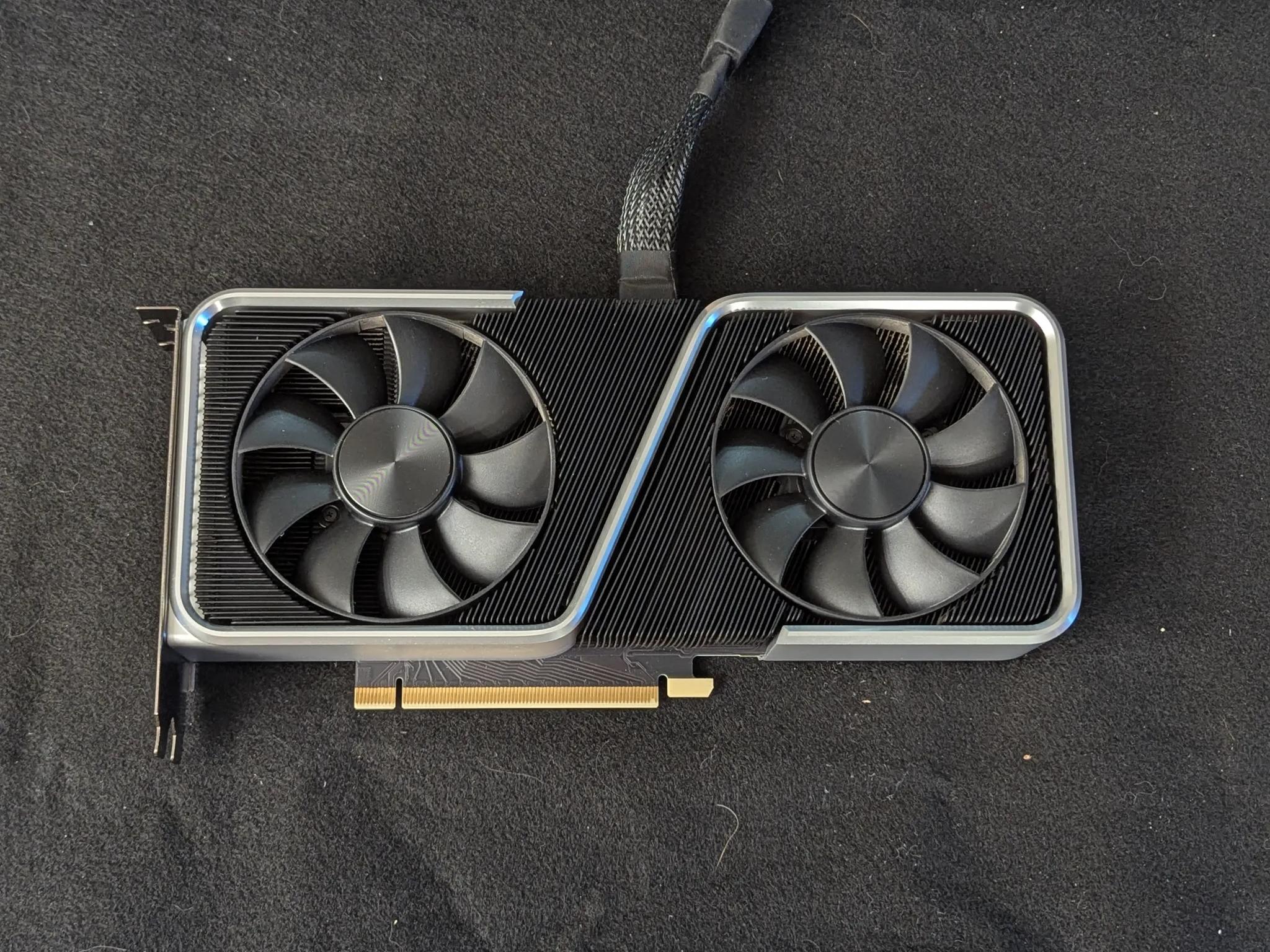 🖤 NVIDIA RTX 3060 Ti Founders Edition – Sleek, Efficient & Powerful | Adapter Included ⚡