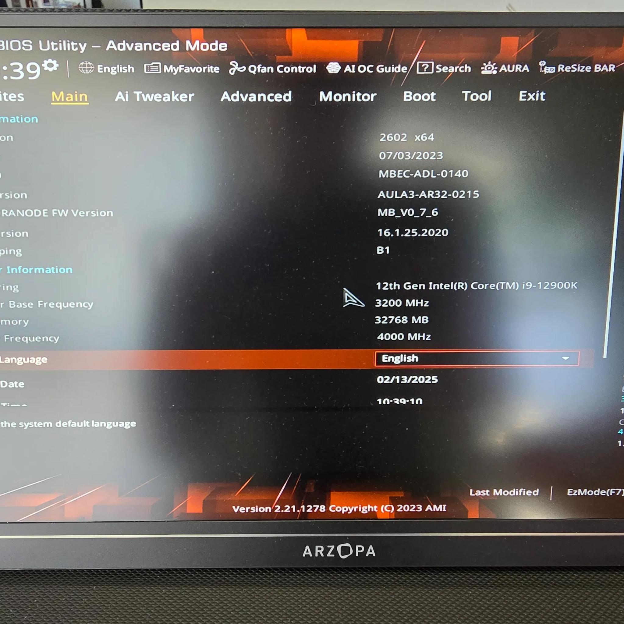Intel 12900k and ASUS Z690 Motherboard and DDR 5 RAM