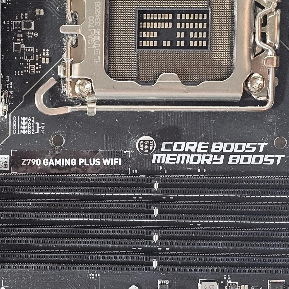 MSI Z790 GAMING PLUS WIFI LGA1700 DDR5 ATX Motherboard