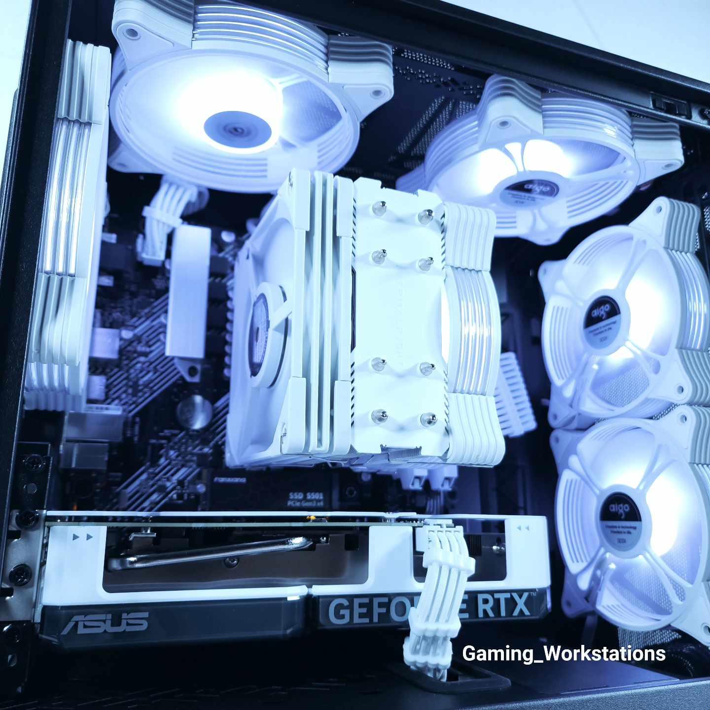 🤍🖤RTX 4060 || Ryzen 5 5600G || 1TB NVMe SSD || 32GB 3200MHz || 1080p Gaming PC