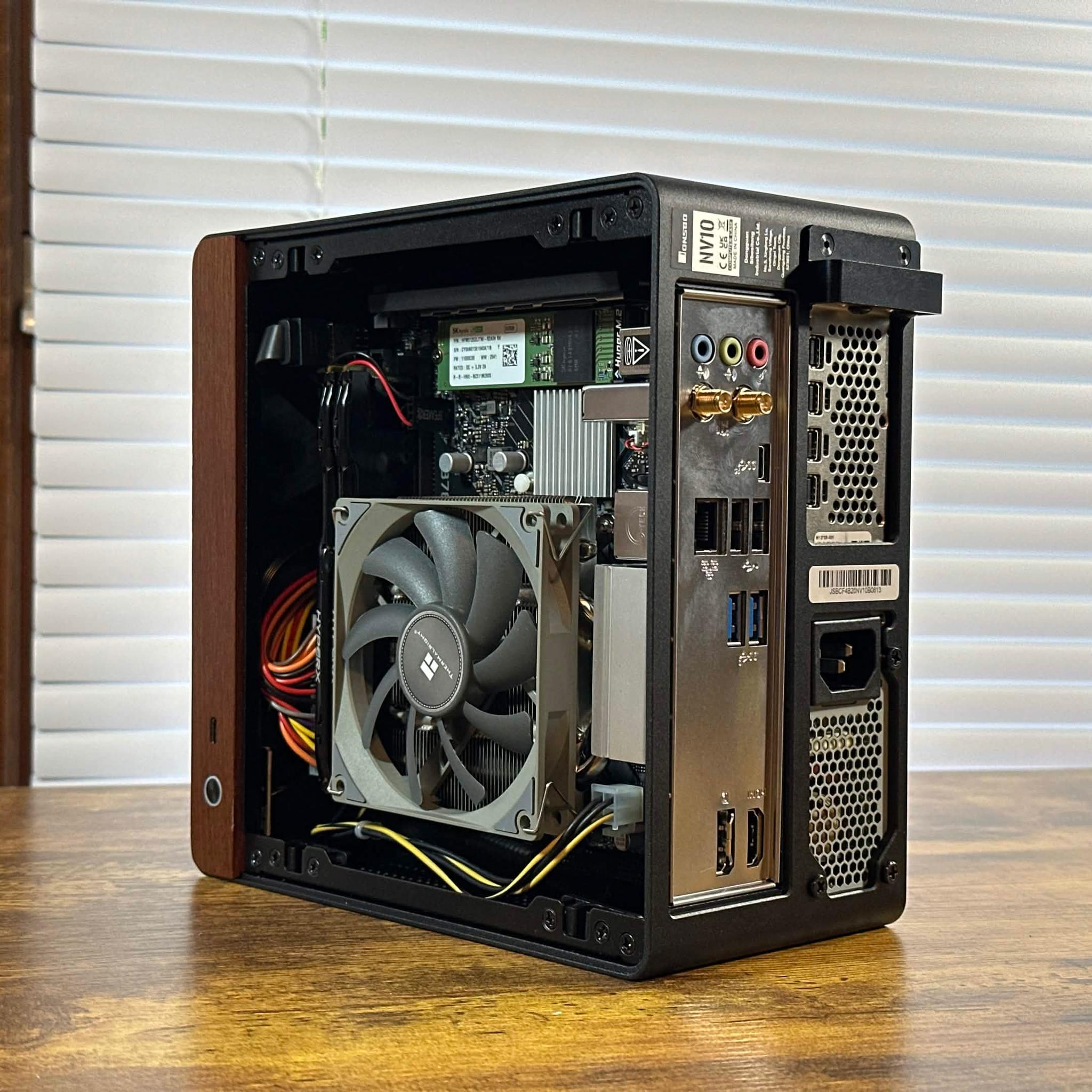 Intel i5-14500T | Quadro RTX 3000 6GB | 32GB DDR4 | 512GB NVME | Win11 | WIFI | 1080P SFF Gaming PC