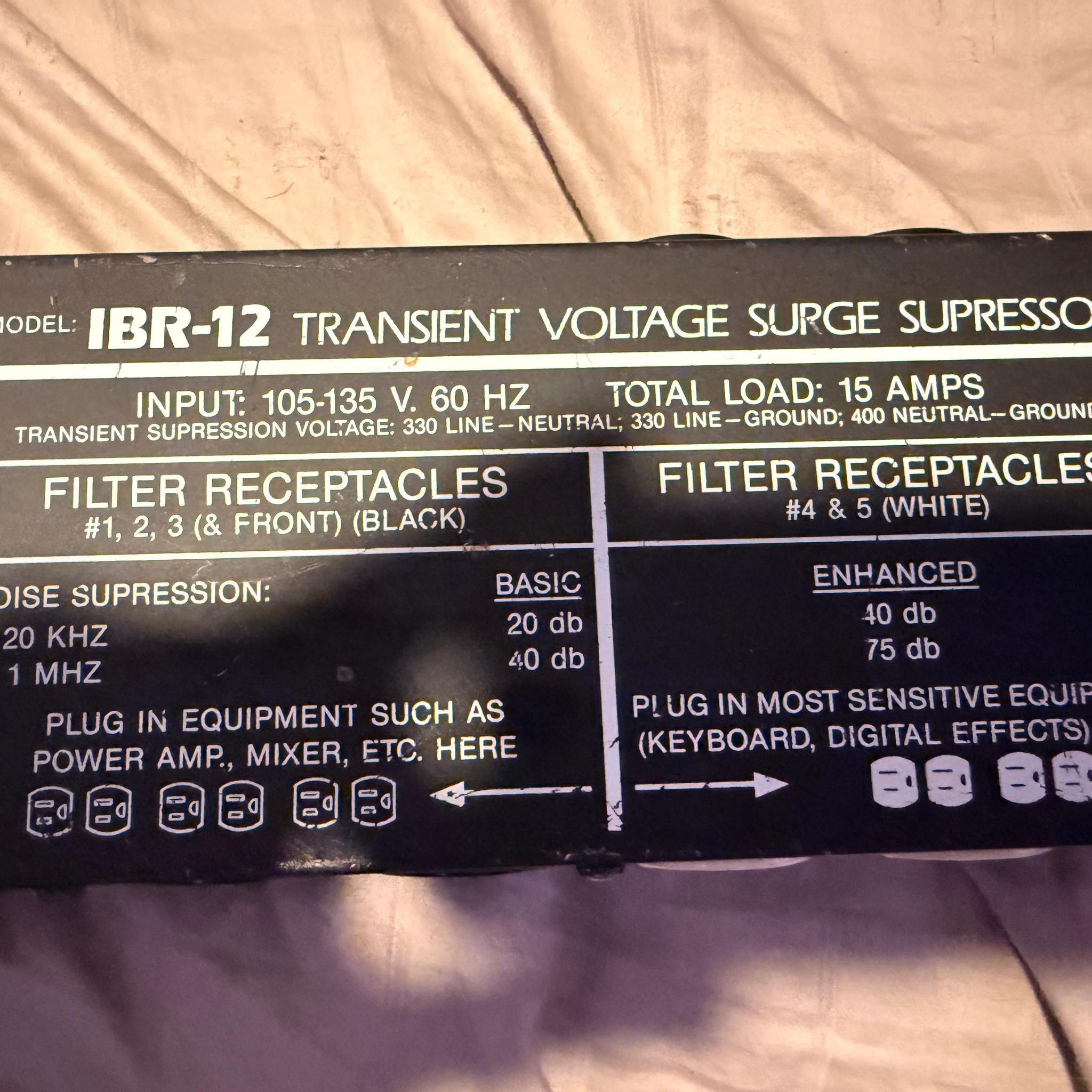 Tripp Lite IVR-2 Isobaric AC spike and line filter Rack/Server power strip