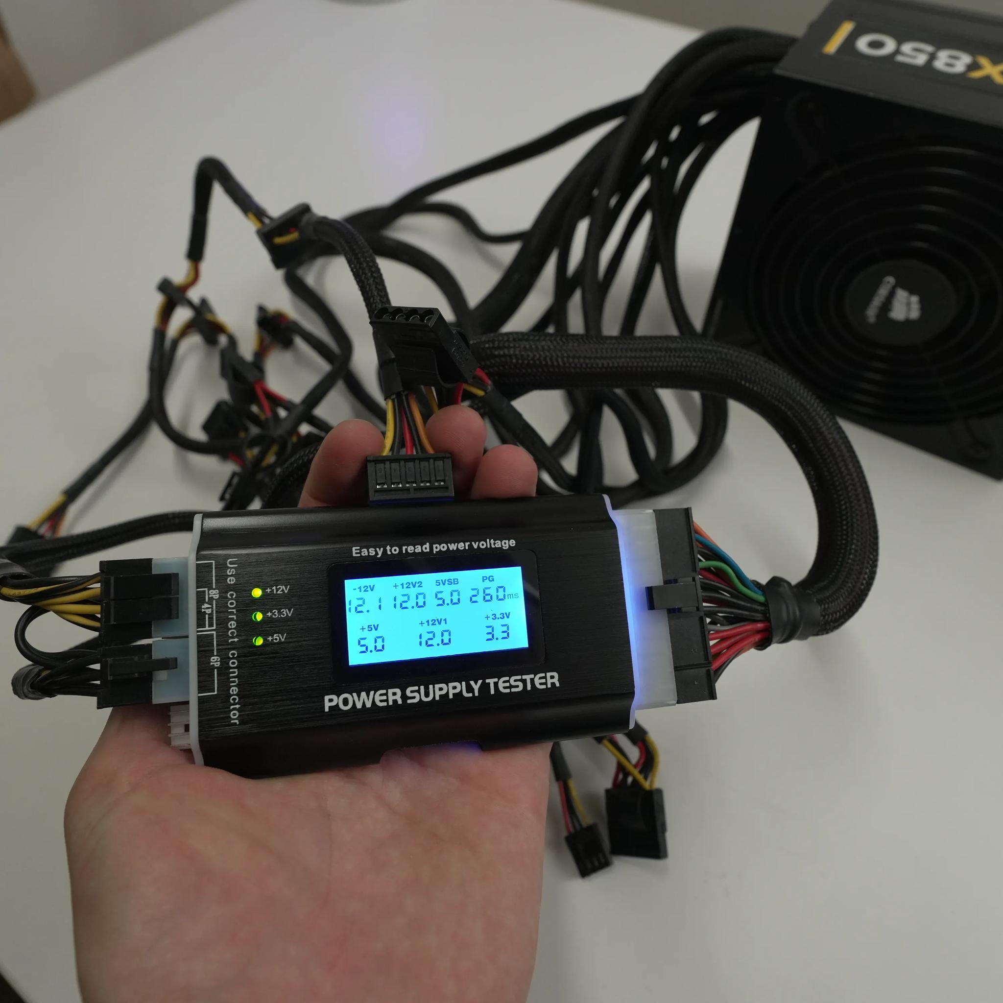 Corsair TX850 Power supply w/ power cord