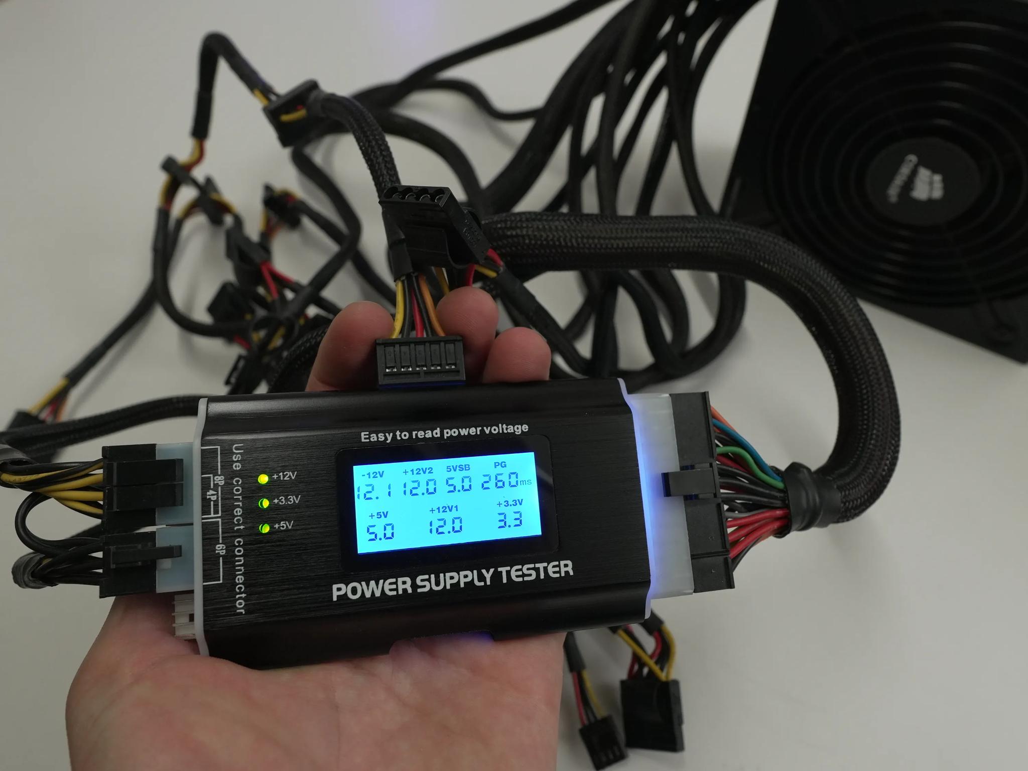 Corsair TX850 Power supply w/ power cord