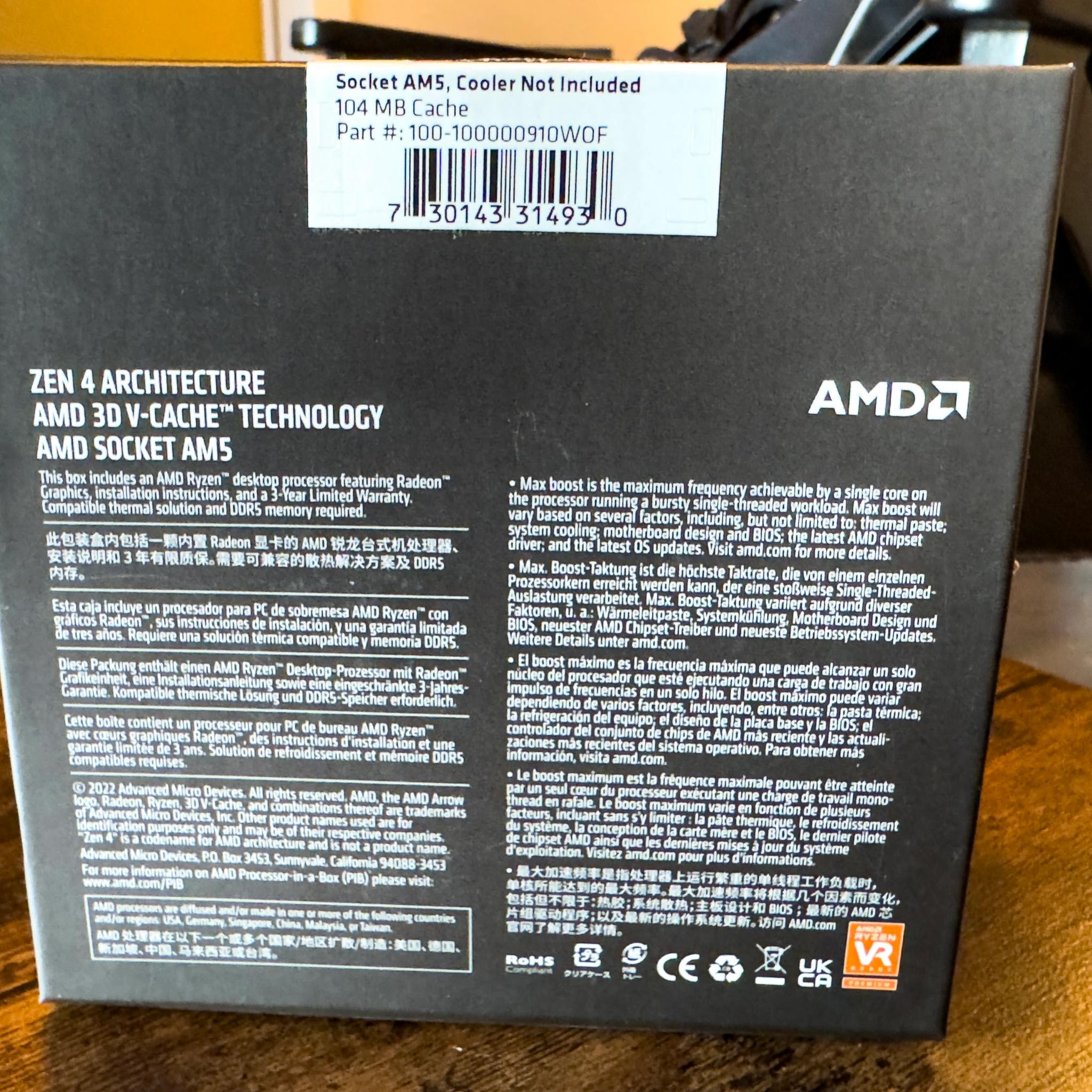 AMD Ryzen 7 7800X3D
