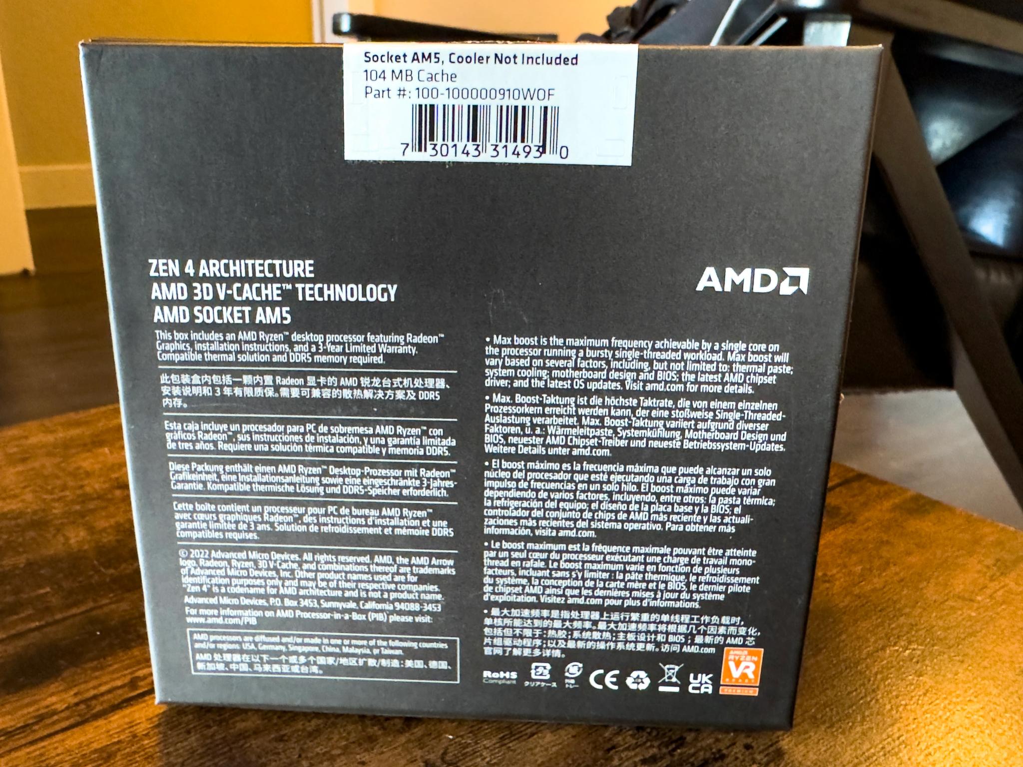 AMD Ryzen 7 7800X3D