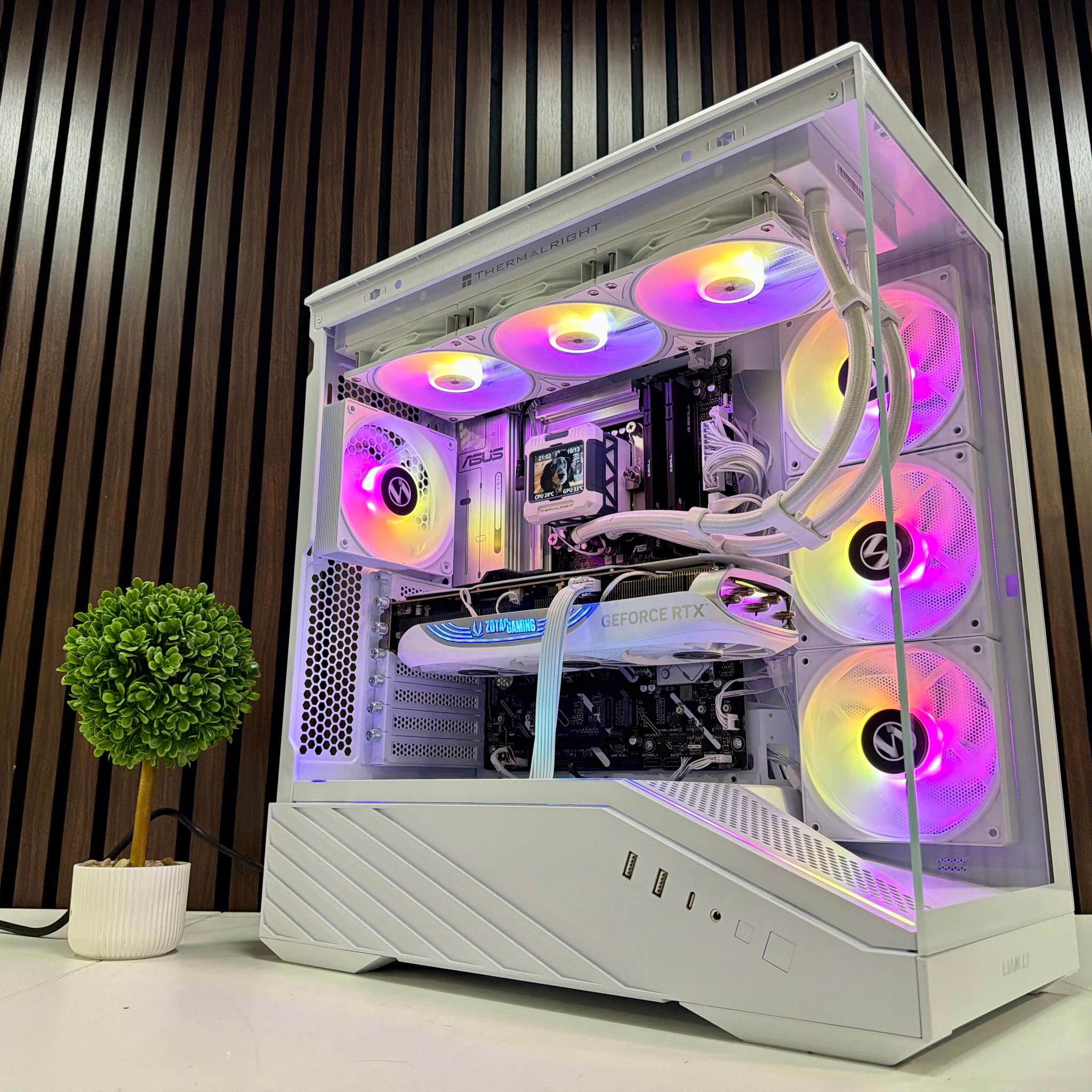 RTX 4080 | Intel Ultra 9 285k | 32GB DDR5 | 2TB M.2 | 1000 Watt Gold PSU | LCD AIO