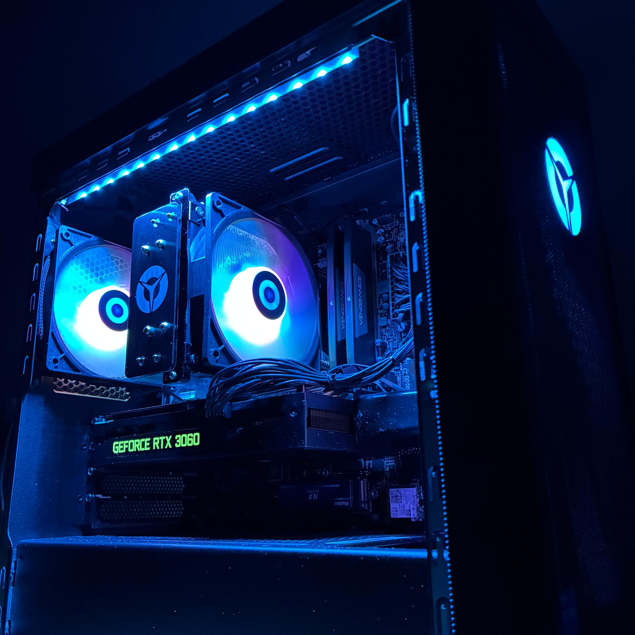 Intel Core i7-12700 - NVIDIA GeForce RTX 3060 - 32GB Memory - 256GB SSD + 1TB HDD - Lenovo Legion i5