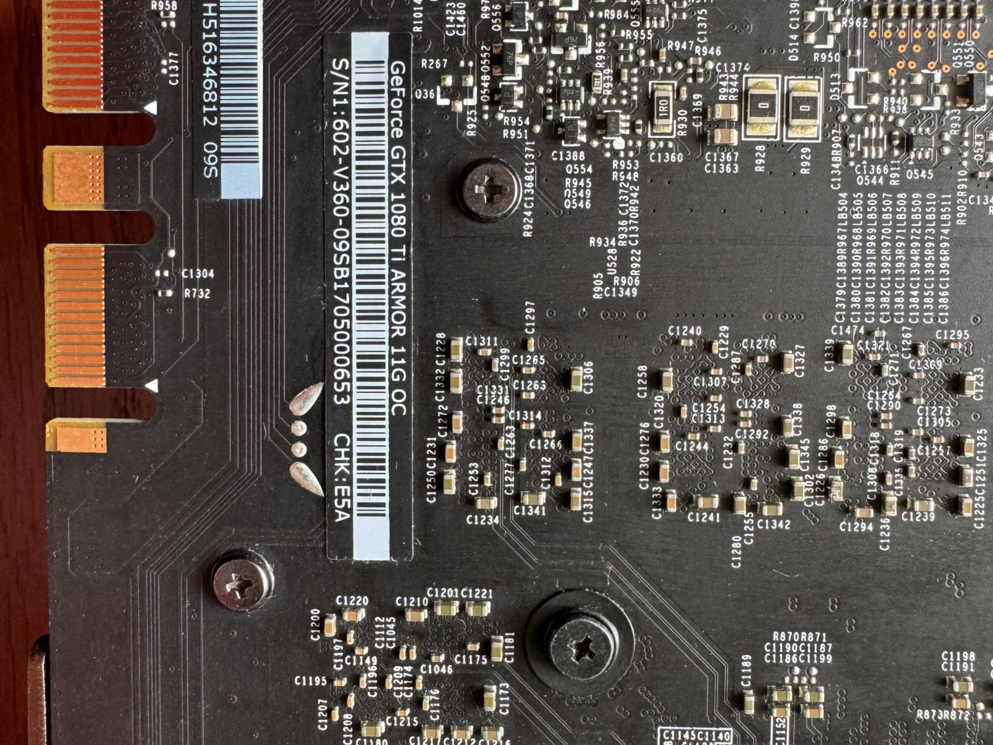 MSI GTX 1080Ti Armor 11 GB OC Graphics Card Zero Frozr 4-Display Output