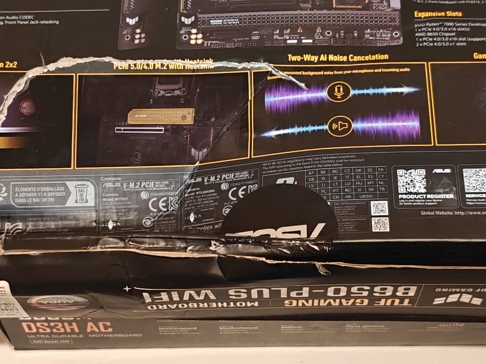 ASUS TUF Gaming B650-PLUS Wi-Fi Socket LGA 1700 AMD ATX Gaming Motherboard