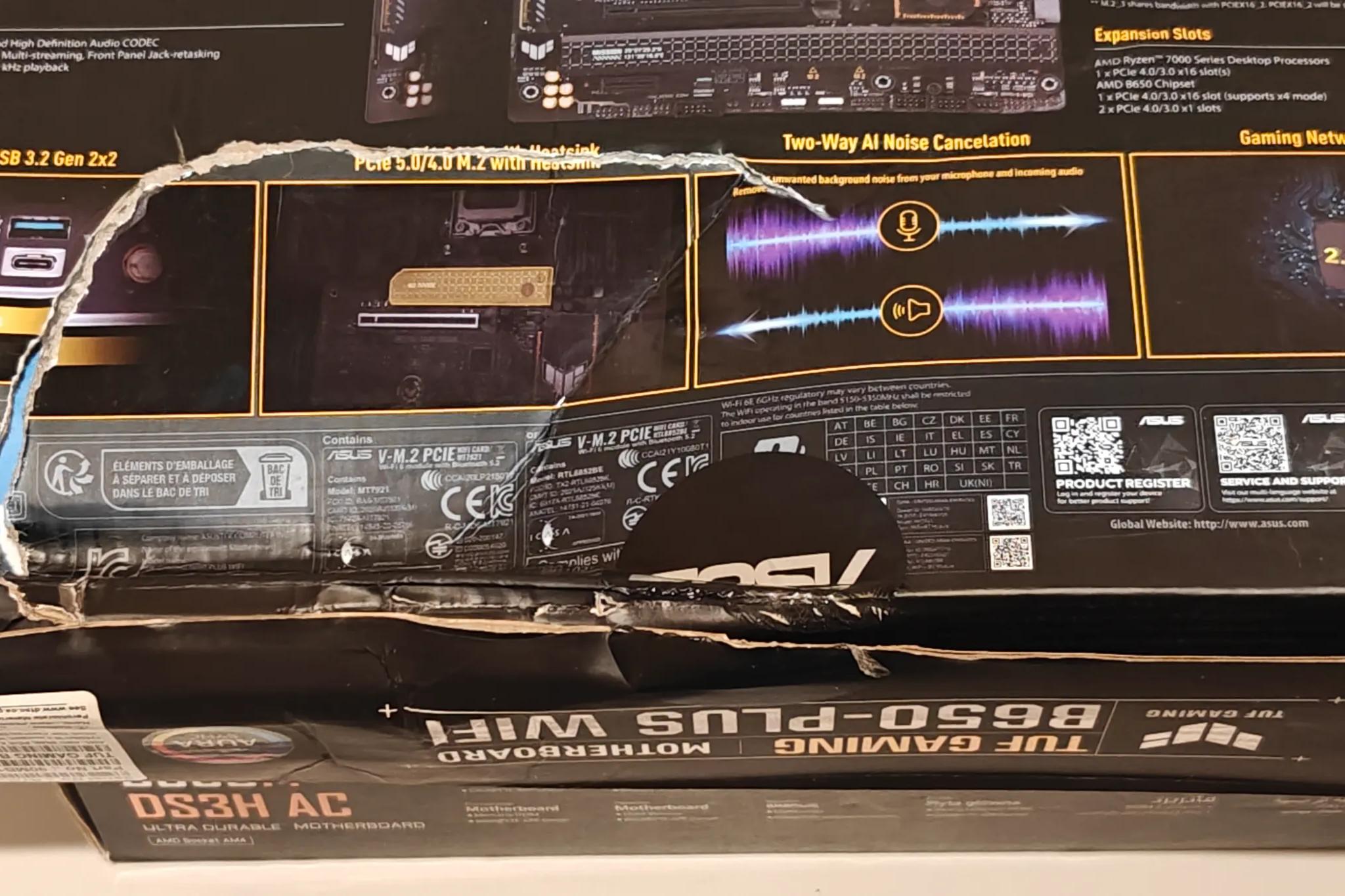 ASUS TUF Gaming B650-PLUS Wi-Fi Socket LGA 1700 AMD ATX Gaming Motherboard