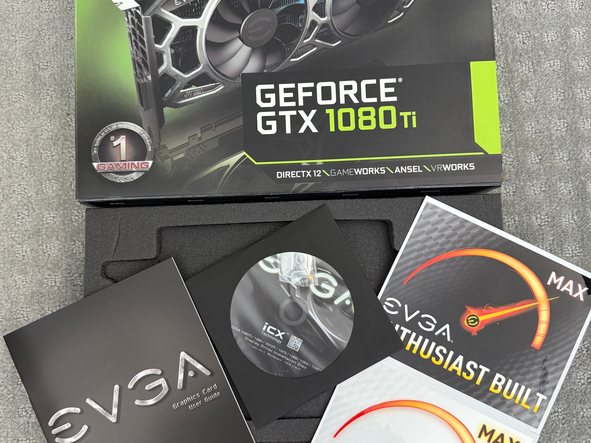 Nvidia GTX 1080 Ti 11GB graphics card