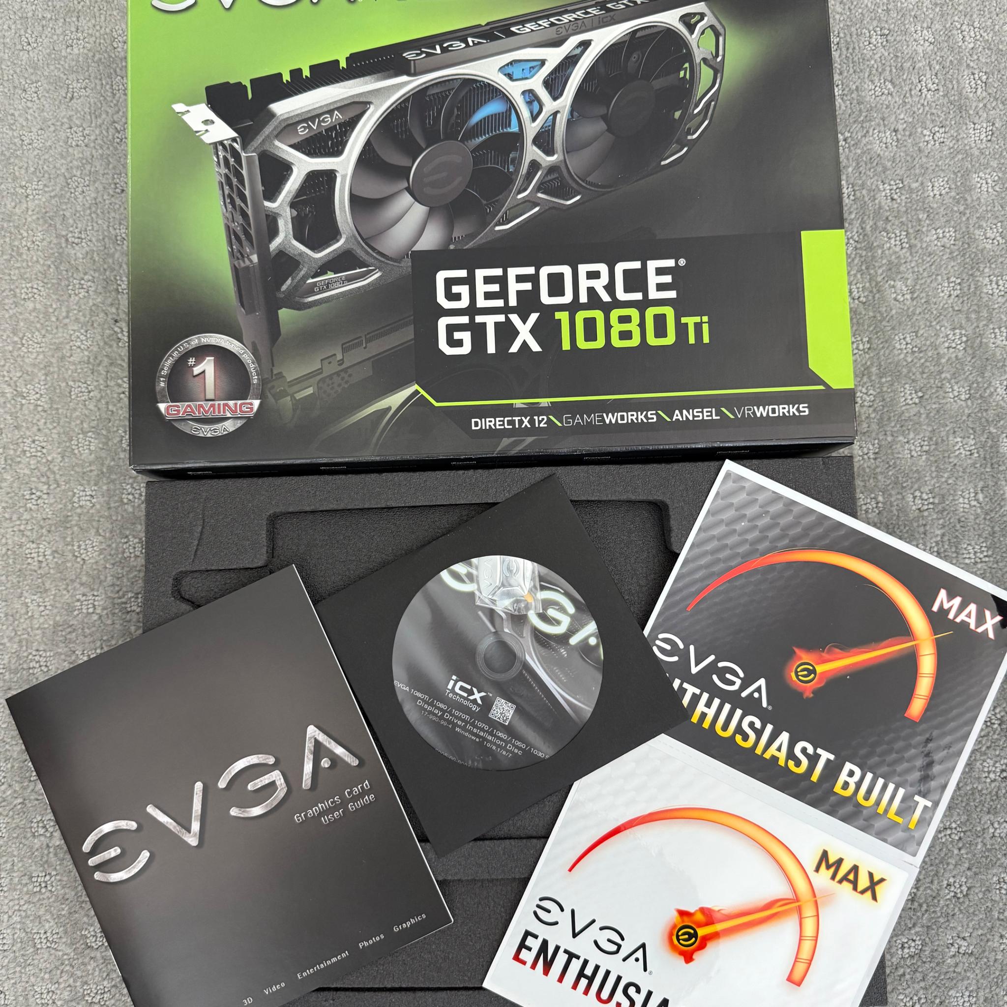 Nvidia GTX 1080 Ti 11GB graphics card