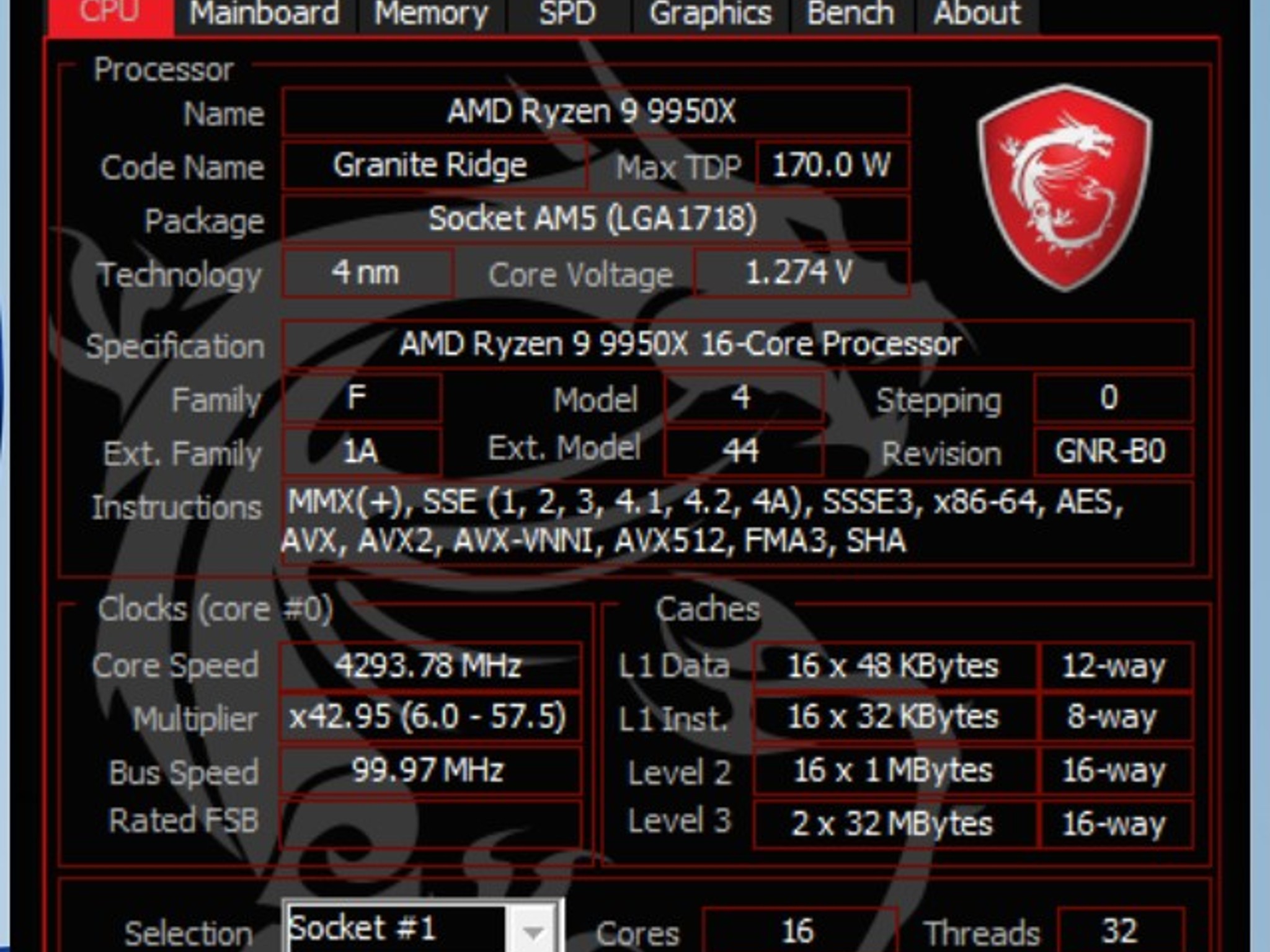 GeForce RTX 5070 Ti Custom Gaming PC - Ryzen 9 9950X