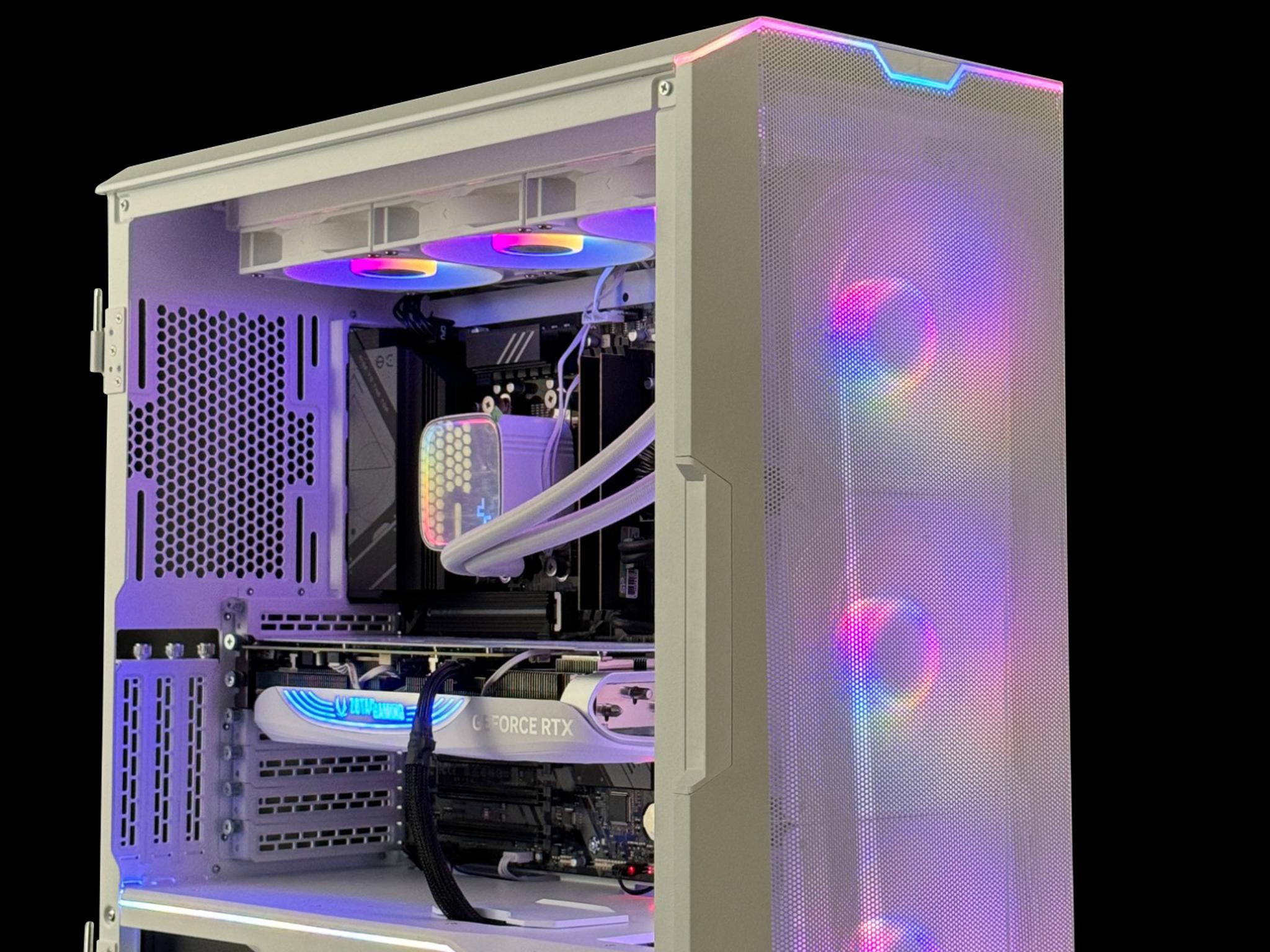 Clutch Computers Draco Ultra Gaming PC W/Ryzen 7 7800x3D/32gb DDR5/RTX 4070 Ti Super/1TB SSD