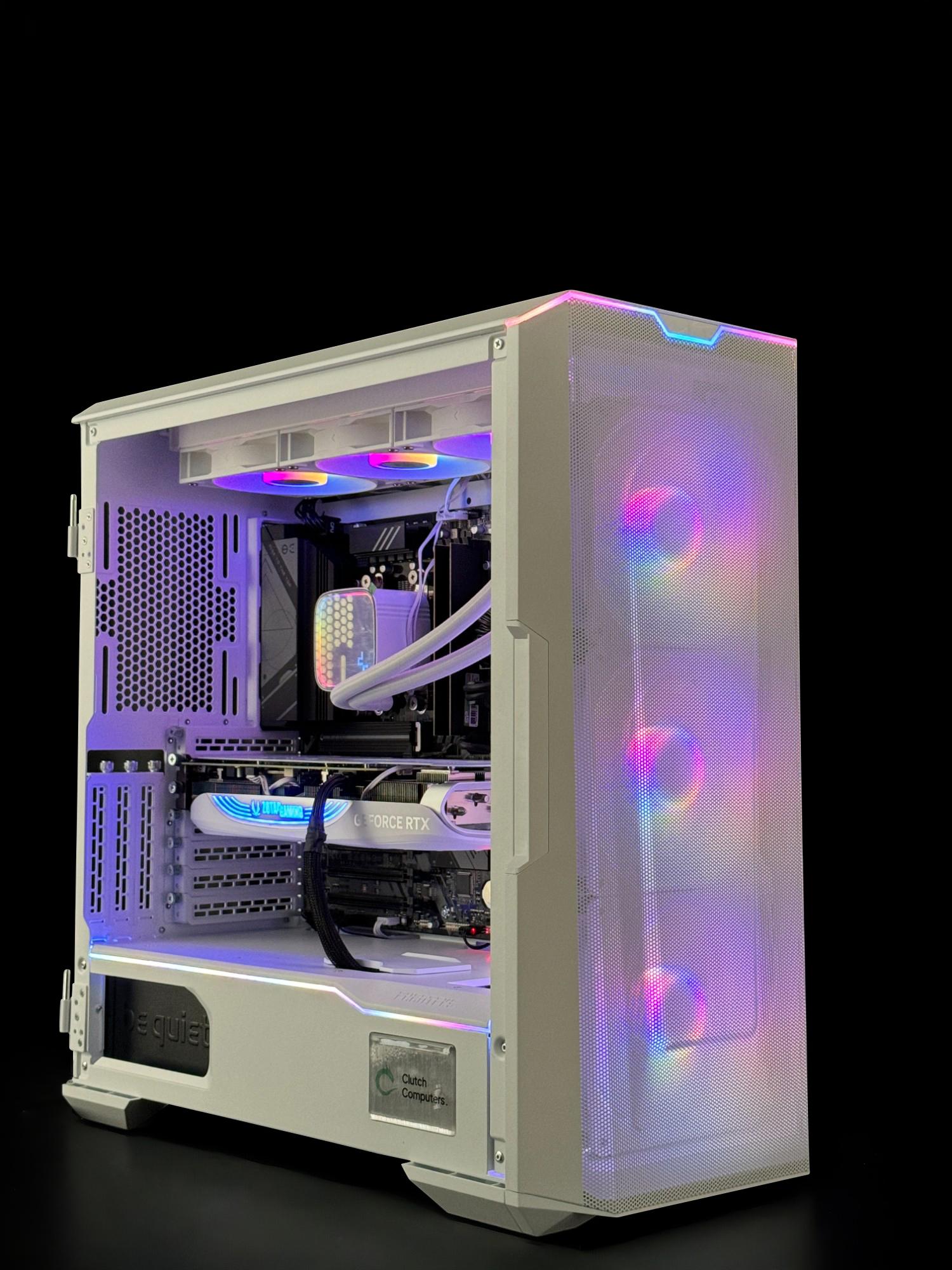 Clutch Computers Draco Ultra Gaming PC W/Ryzen 7 7800x3D/32gb DDR5/RTX 4070 Ti Super/1TB SSD