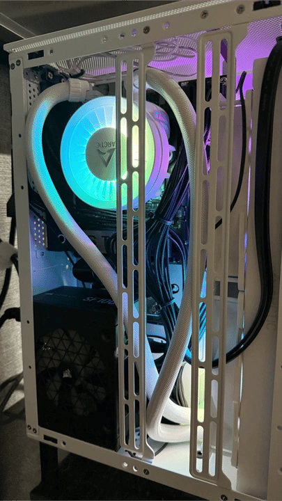 Compact Workstation POWERHOUSE | GeForce RTX 5080 | Ryzen 7 9800X3D | 32GBx2 DDR5 RAM | 8TB SSD