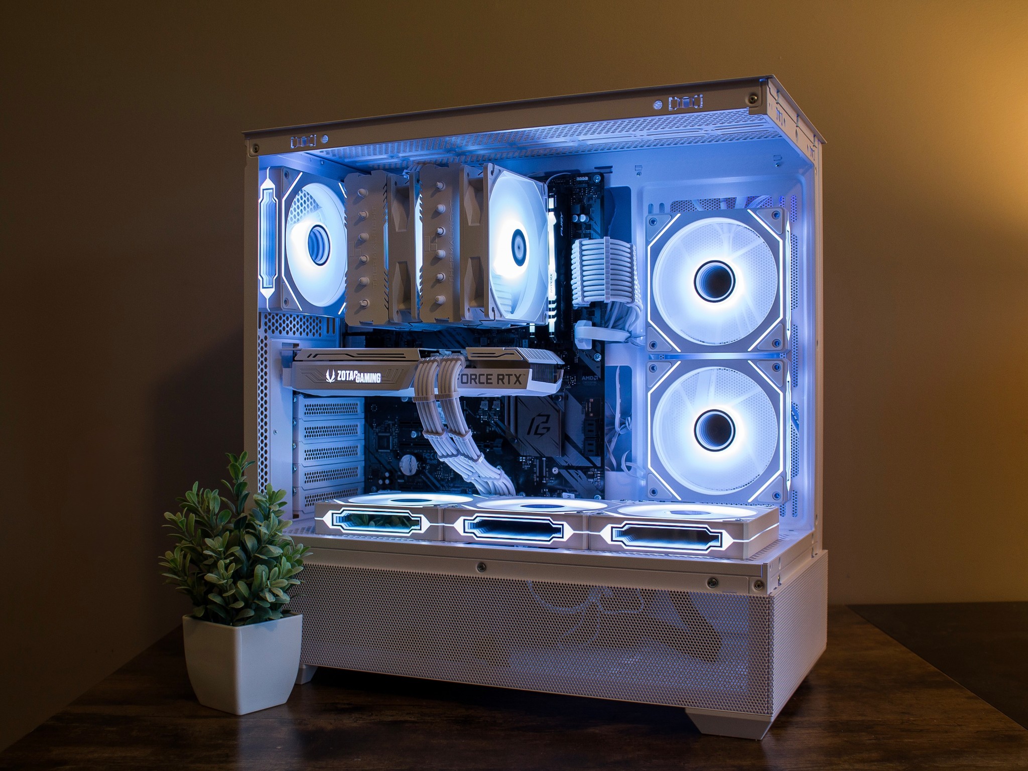 🐻‍❄️ The Polar Bear 💙🧡 RTX 3060 Ti | Ryzen 5 5600X | 1TB SSD | 32GB RGB RAM