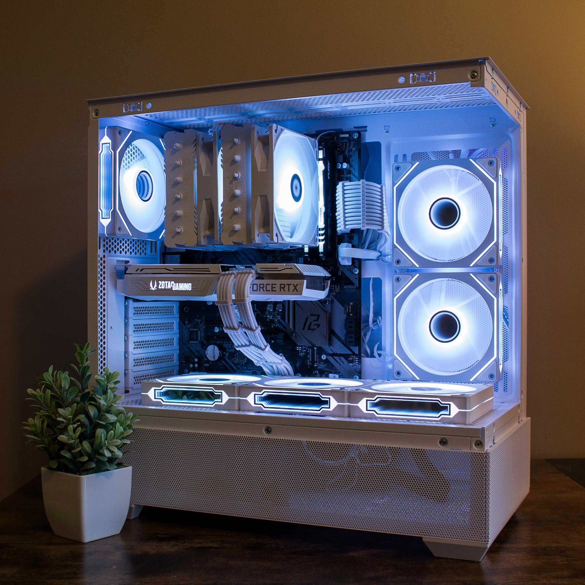 🐻‍❄️ The Polar Bear 💙🧡 RTX 3060 Ti | Ryzen 5 5600X | 1TB SSD | 32GB RGB RAM