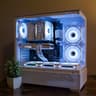 🐻‍❄️ The Polar Bear 💙🧡 RTX 3060 Ti | Ryzen 5 5600X | 1TB SSD | 32GB RGB RAM