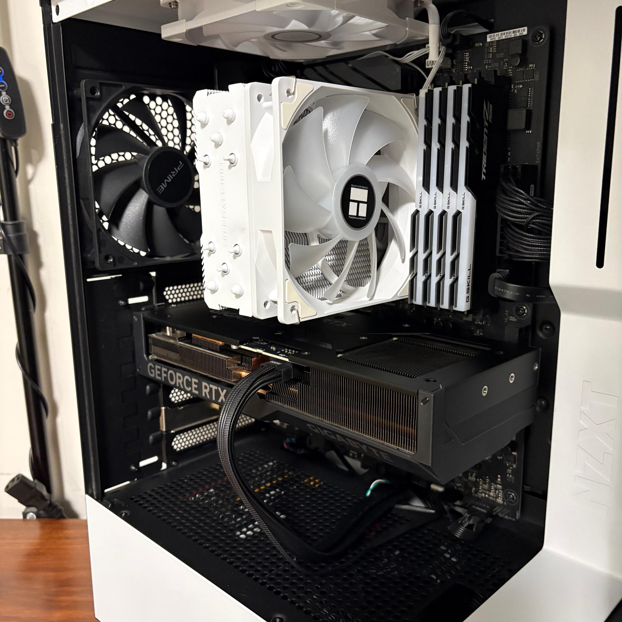 RTX 4070TI | Ryzen 5 5600X | 32GB DDR4 | 1TB NVMe | 850W Gold ATX 3.1 | NZXT H510 White