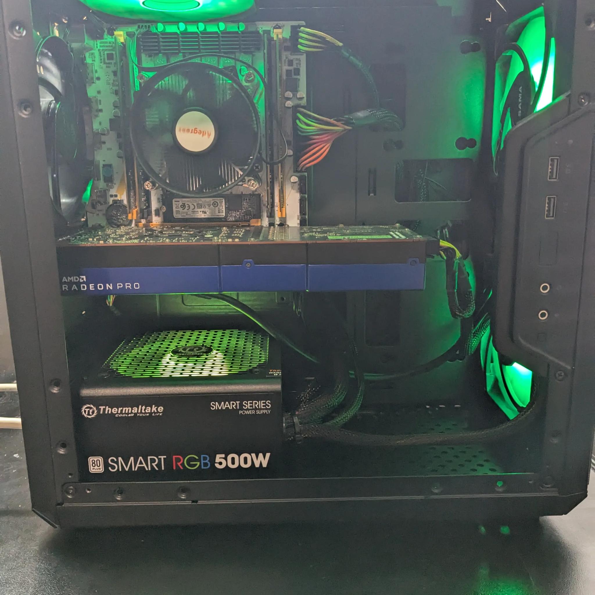 Gaming/Editing/Streaming | 180 Day Warranty | 12 Core Xeon, 32GB RAM,  8GB AMD W5700, Win11, Wifi