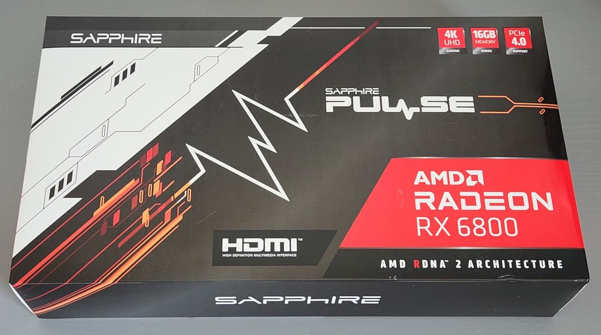 Sapphire Pulse Radeon RX 6800 16GB