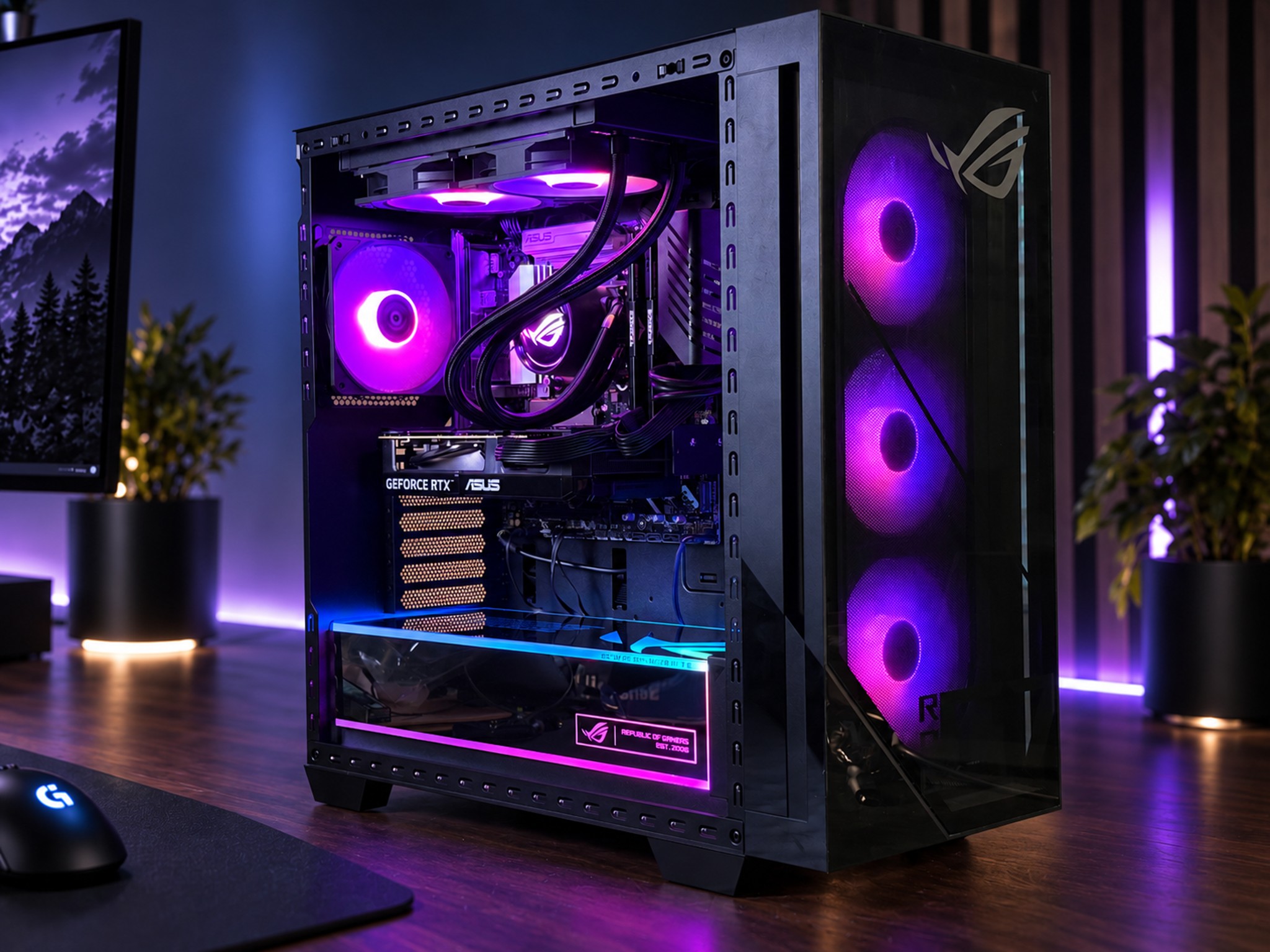 🌆 AURORA Gaming PC | RTX 5060 | ULTRA 7 265F | 32GB DDR5 | 1TB NVME | WIFI + BT | FREE SHIPPING