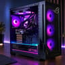 🌆 AURORA Gaming PC | RTX 5060 | ULTRA 7 265F | 32GB DDR5 | 1TB NVME | WIFI + BT | FREE SHIPPING
