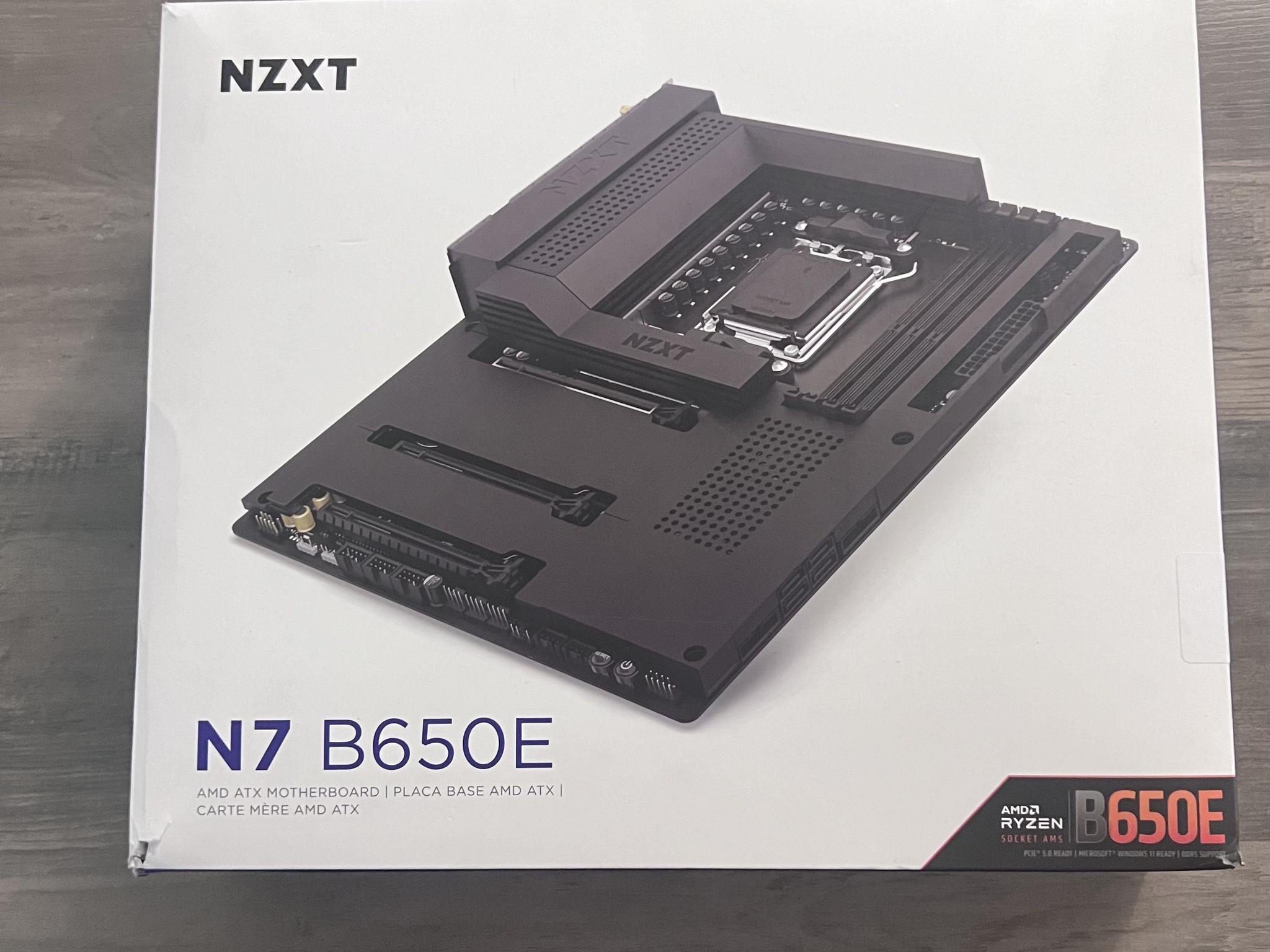 SALE! Open Box Deal - BNIB - NZXT N7 B650E (Black)