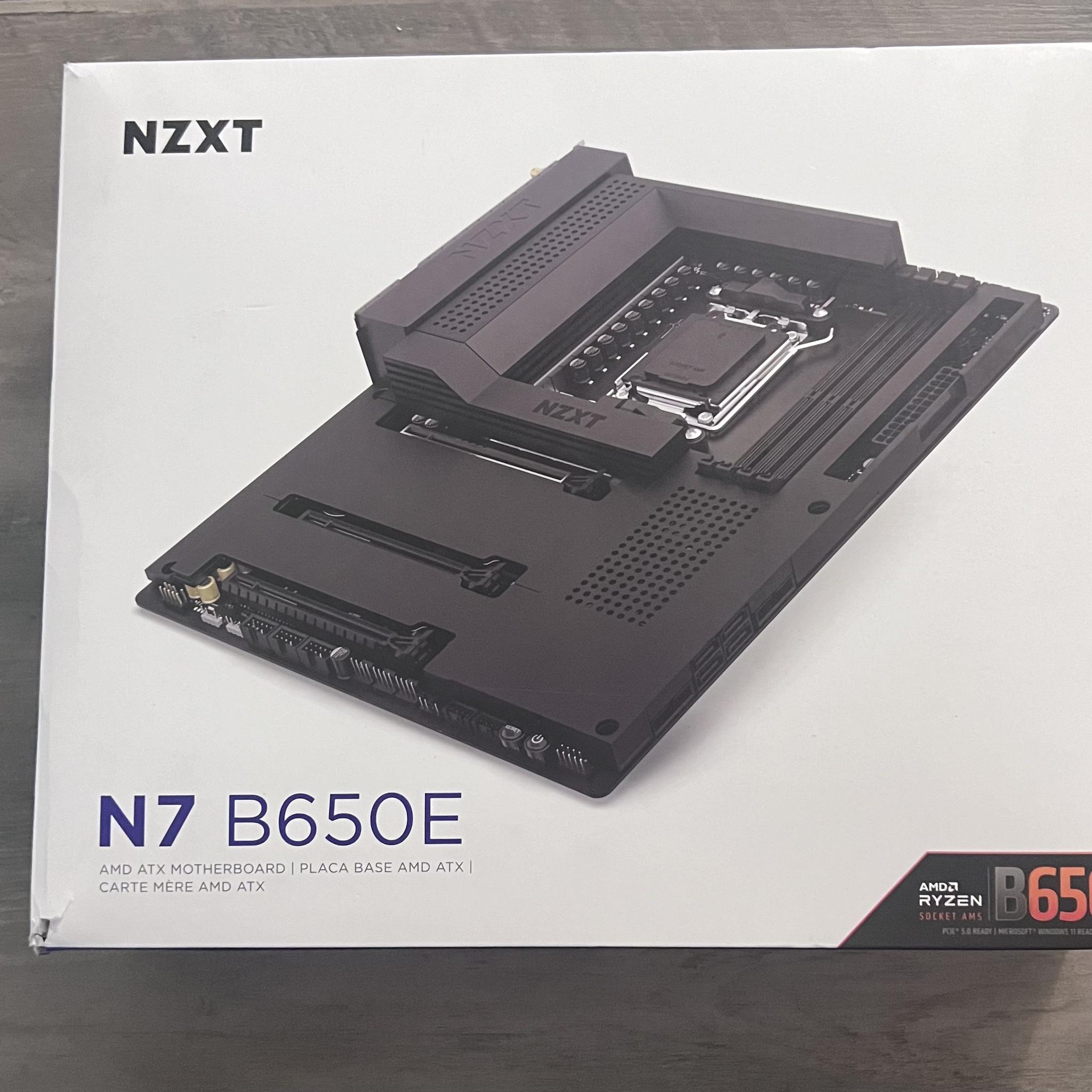SALE! Open Box Deal - BNIB - NZXT N7 B650E (Black)