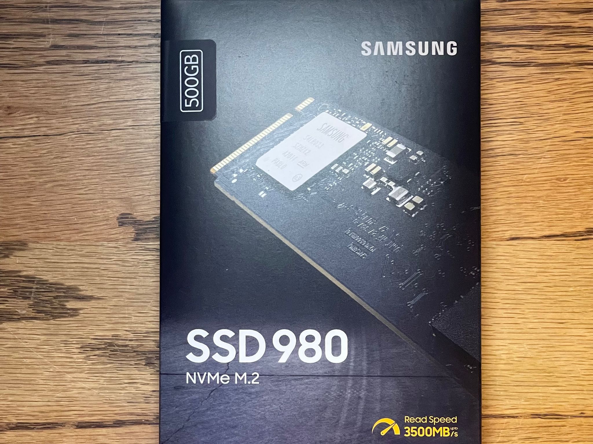 New, Samsung 980 500GB NVMe M.2 SSD