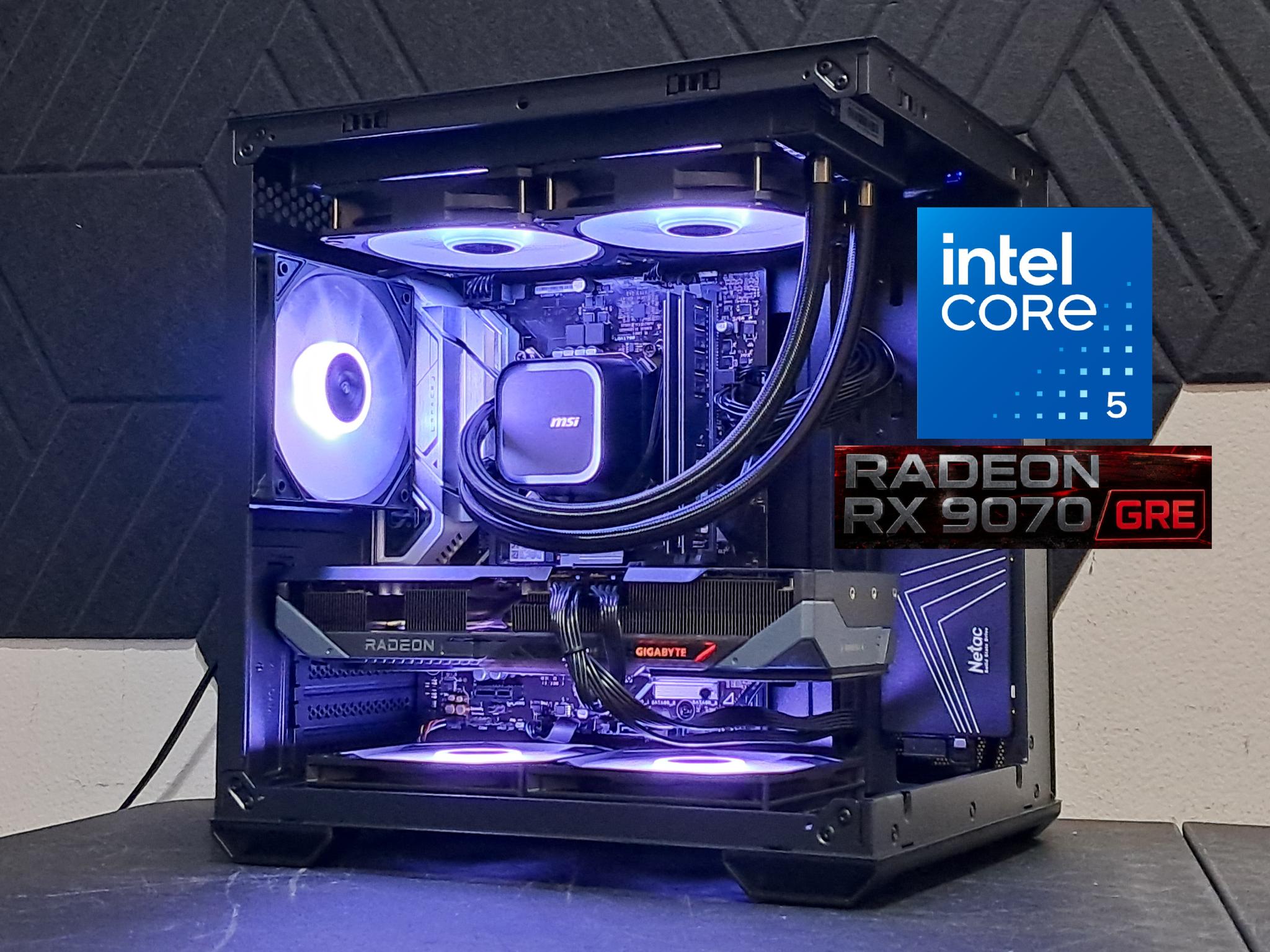 ⛈️1440p Gaming Beast⛈️PCIe 5.0 | RX 9070 GRE | 6-core Intel | WiFi!