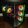 Black Gaming PC (RTX 3060 Ti 8GB + AMD Ryzen 5 5600 + 16GB DDR4 + SSD)