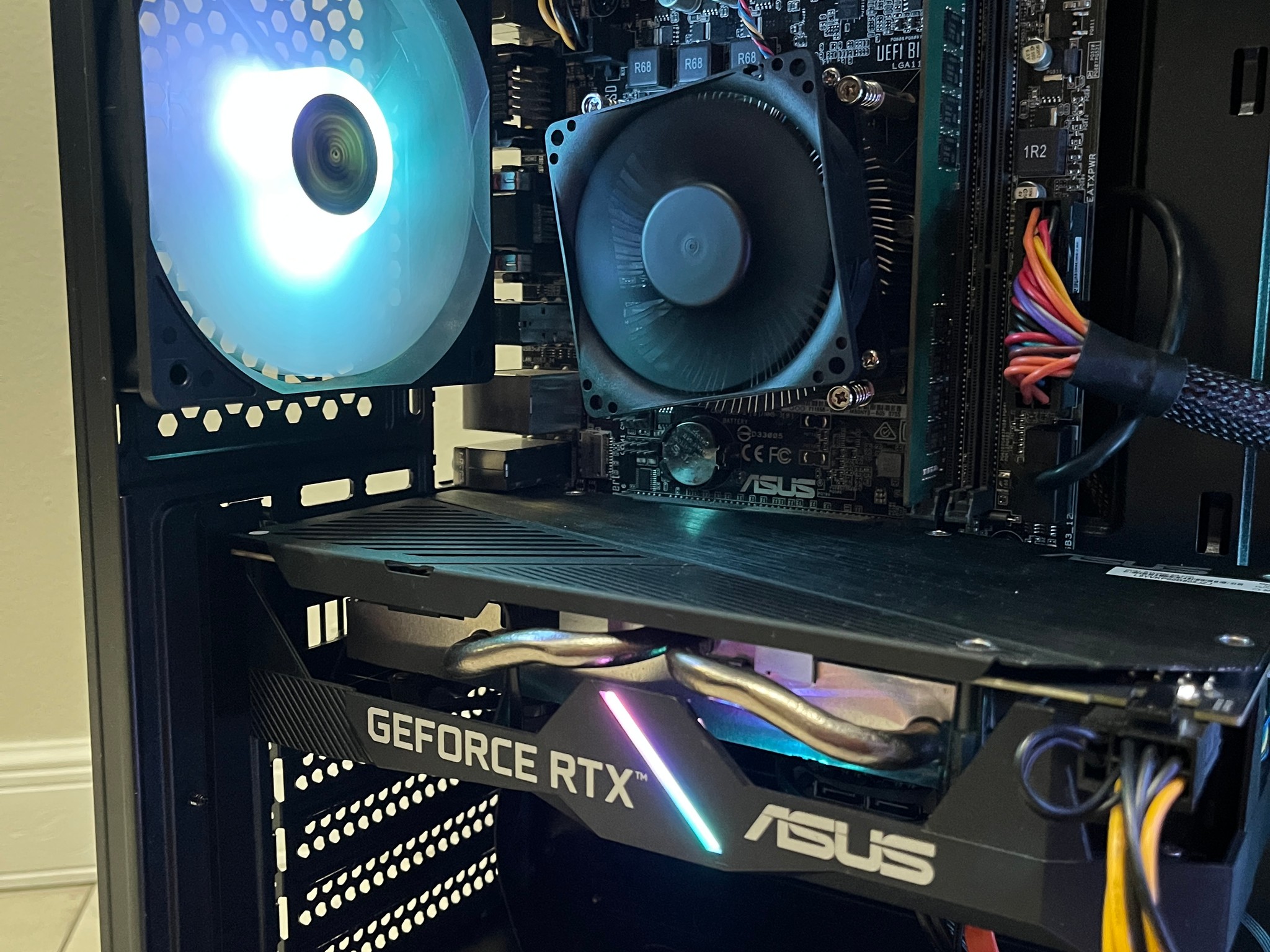 NVIDIA RTX 2060, Intel Core i5-6400, 16GB RAM, 750GB Storage, RGB Gaming PC w/ Wi-Fi & BT