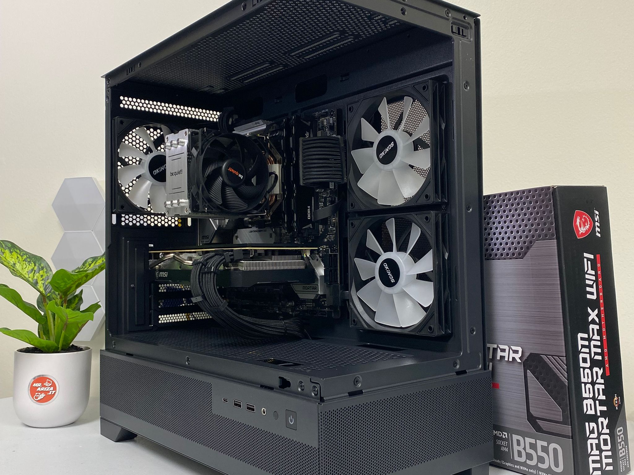 Ryzen 7 5700G + RX 5700 🌟 "Shadow Phantom Gaming PC" 🌟