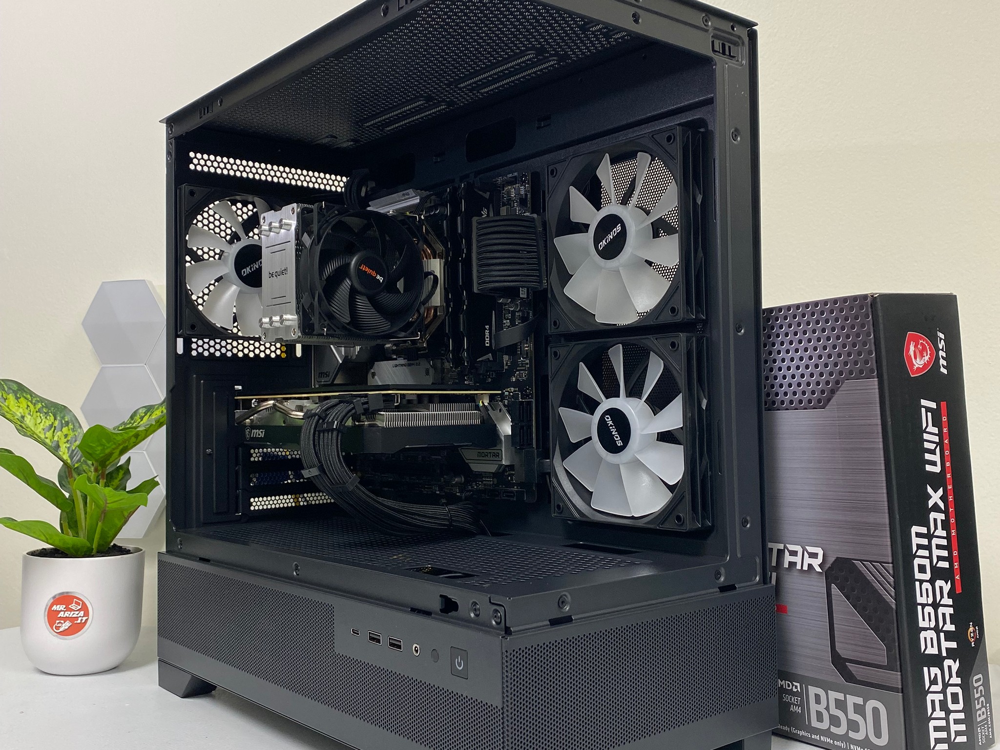 Ryzen 7 5700G + RX 5700 🌟 "Shadow Phantom Gaming PC" 🌟