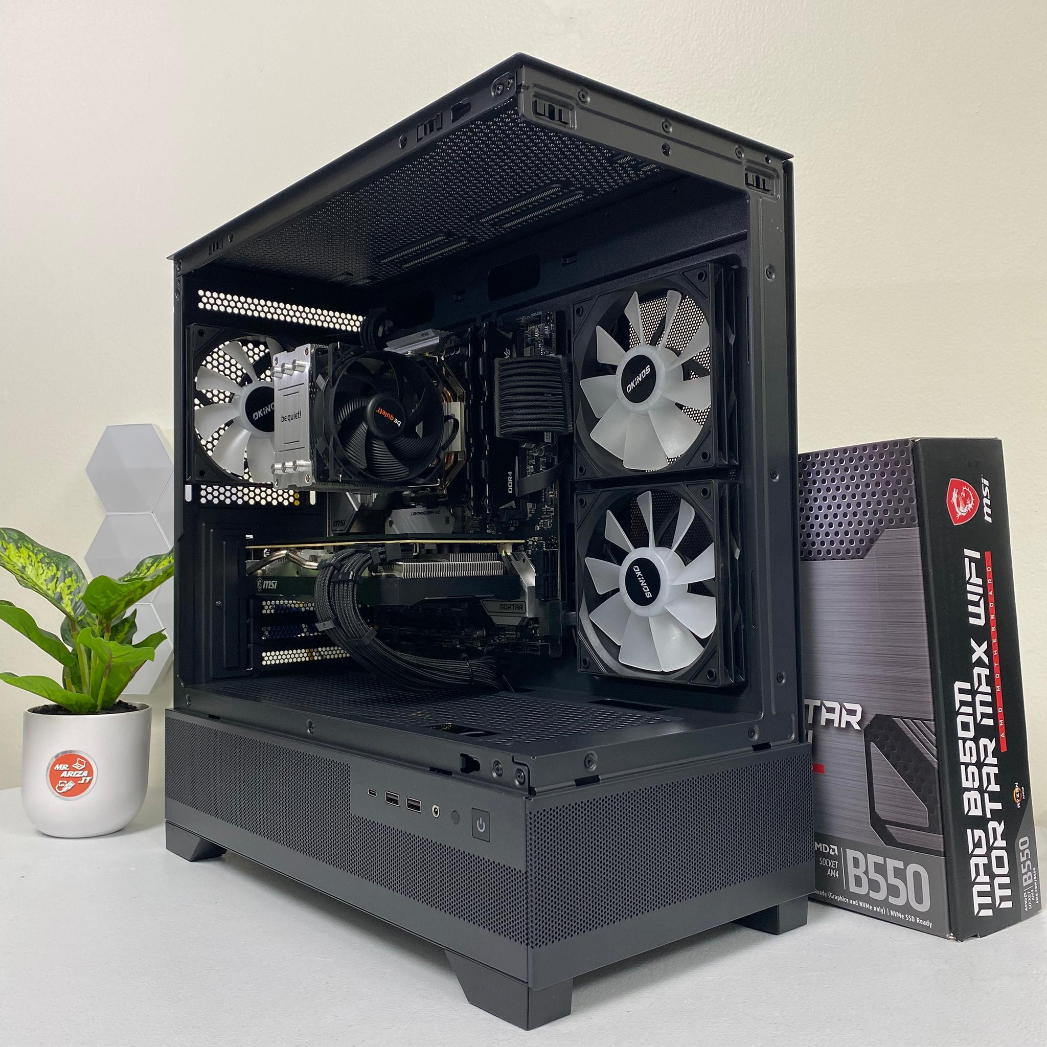 Ryzen 7 5700G + RX 5700 🌟 "Shadow Phantom Gaming PC" 🌟