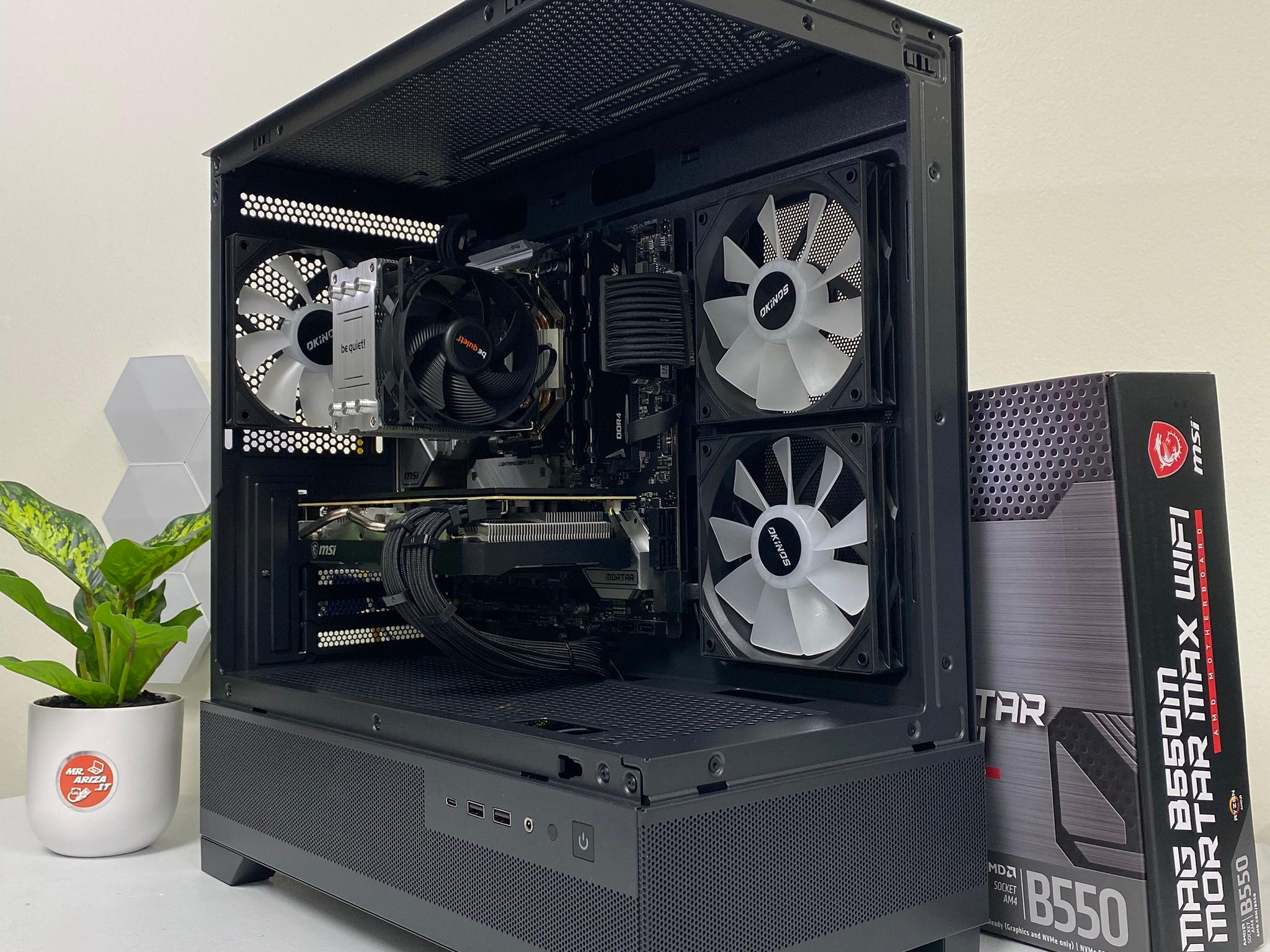 Ryzen 7 5700G + RX 5700 🌟 "Shadow Phantom Gaming PC" 🌟