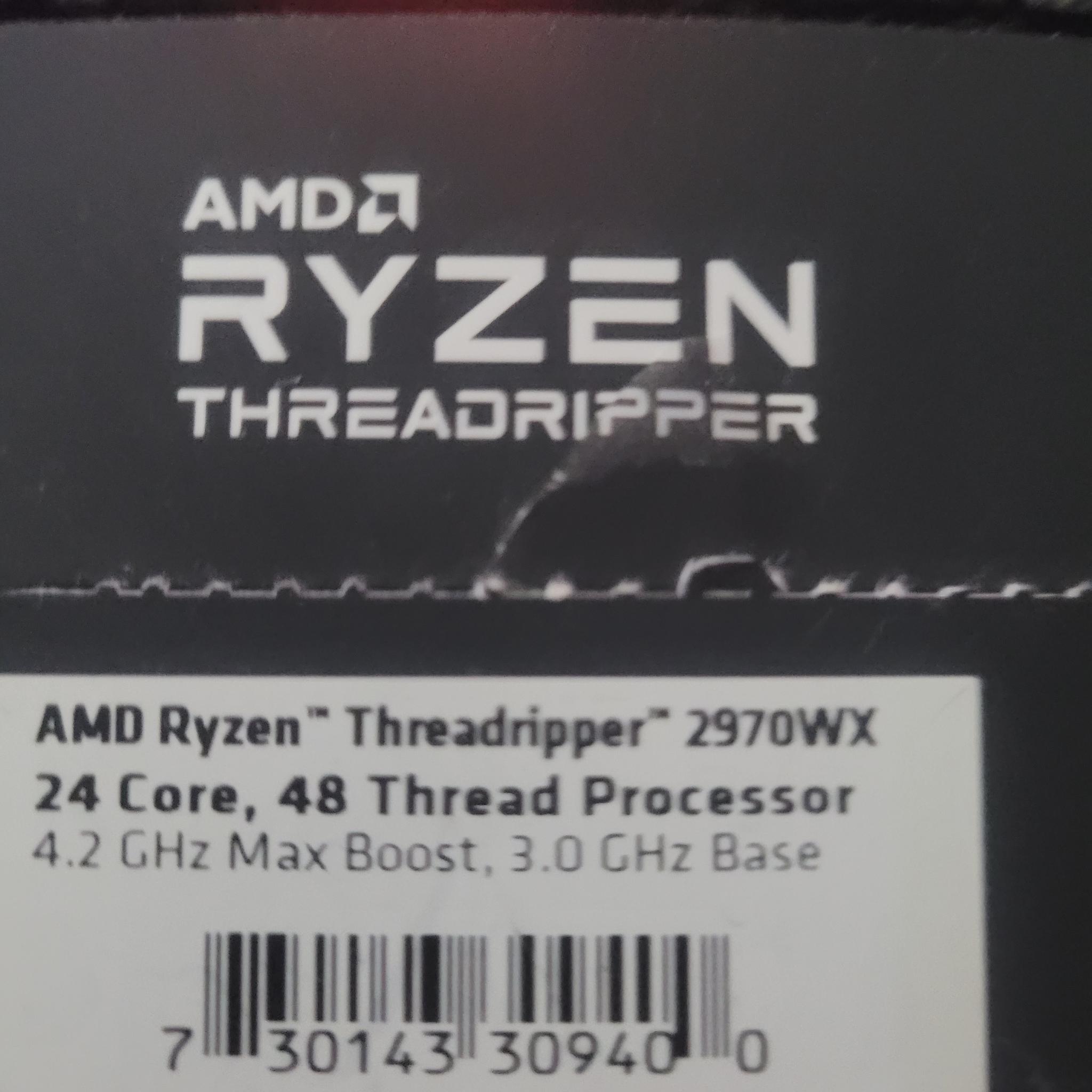2970wx Threadripper work station pc