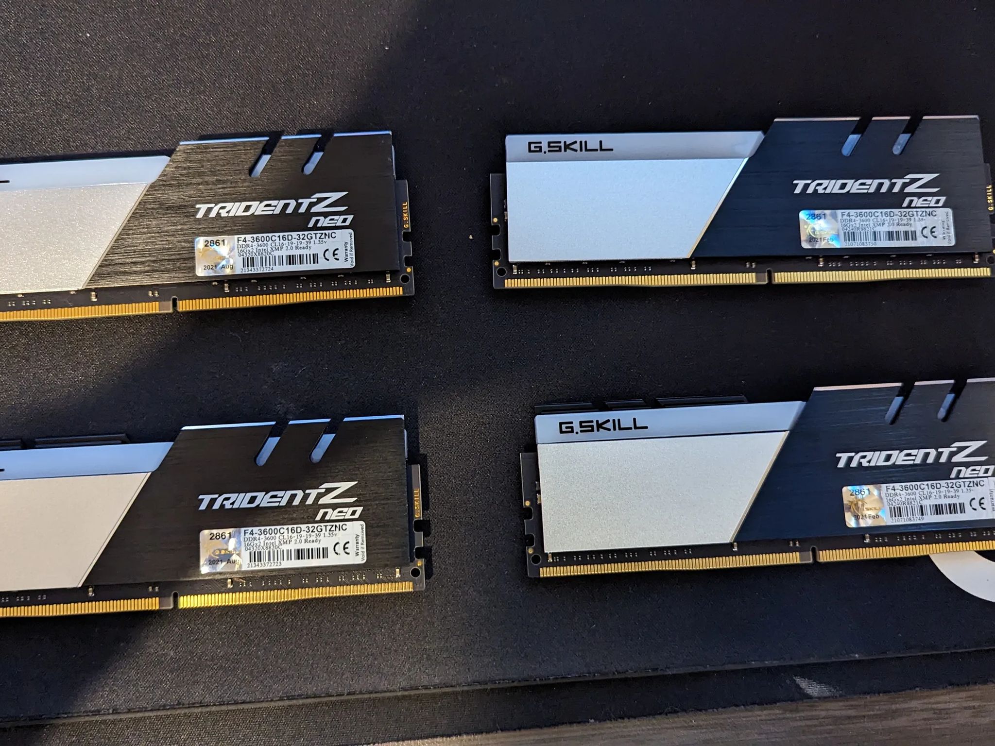 G.Skill Trident Z Neo 32 GB (2 x 16 GB) DDR4-3600 CL16 Memory