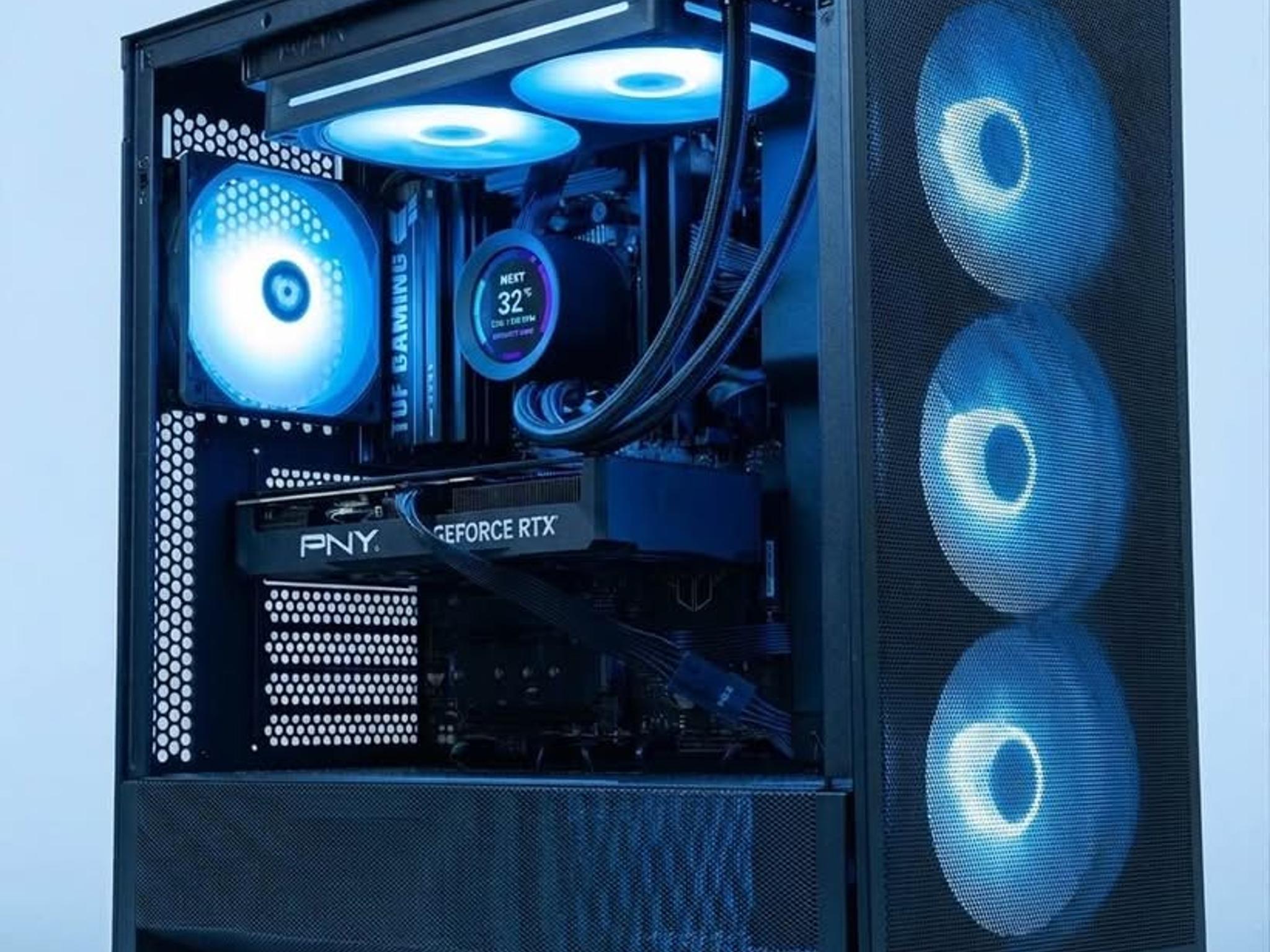 RTX 4070 Gaming PC • Ryzen 7500F • 32GB DDR5 • 1TB NVMe • WiFi • NZXT Kraken LCD AIO • H5 Flow RGB