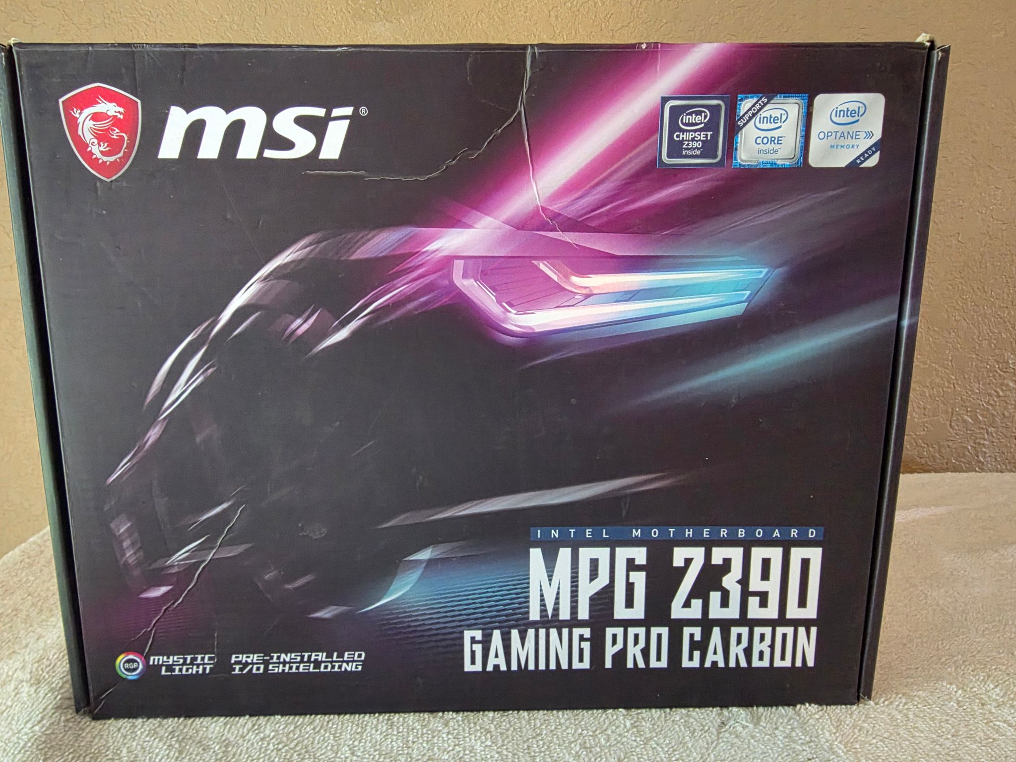 MPG Z390 GAMING PRO CARBON