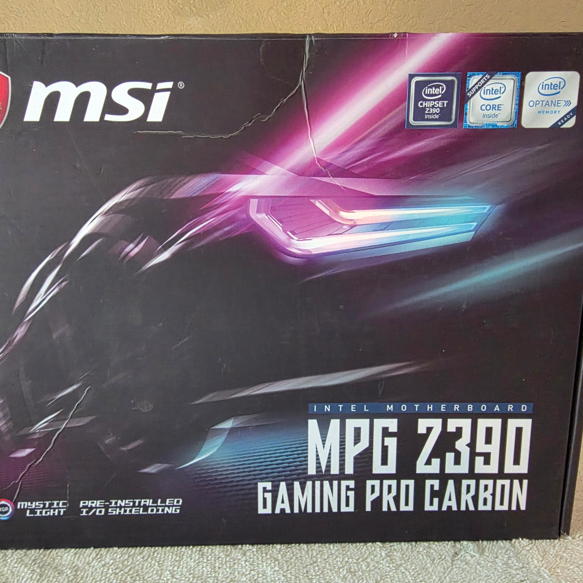 MPG Z390 GAMING PRO CARBON