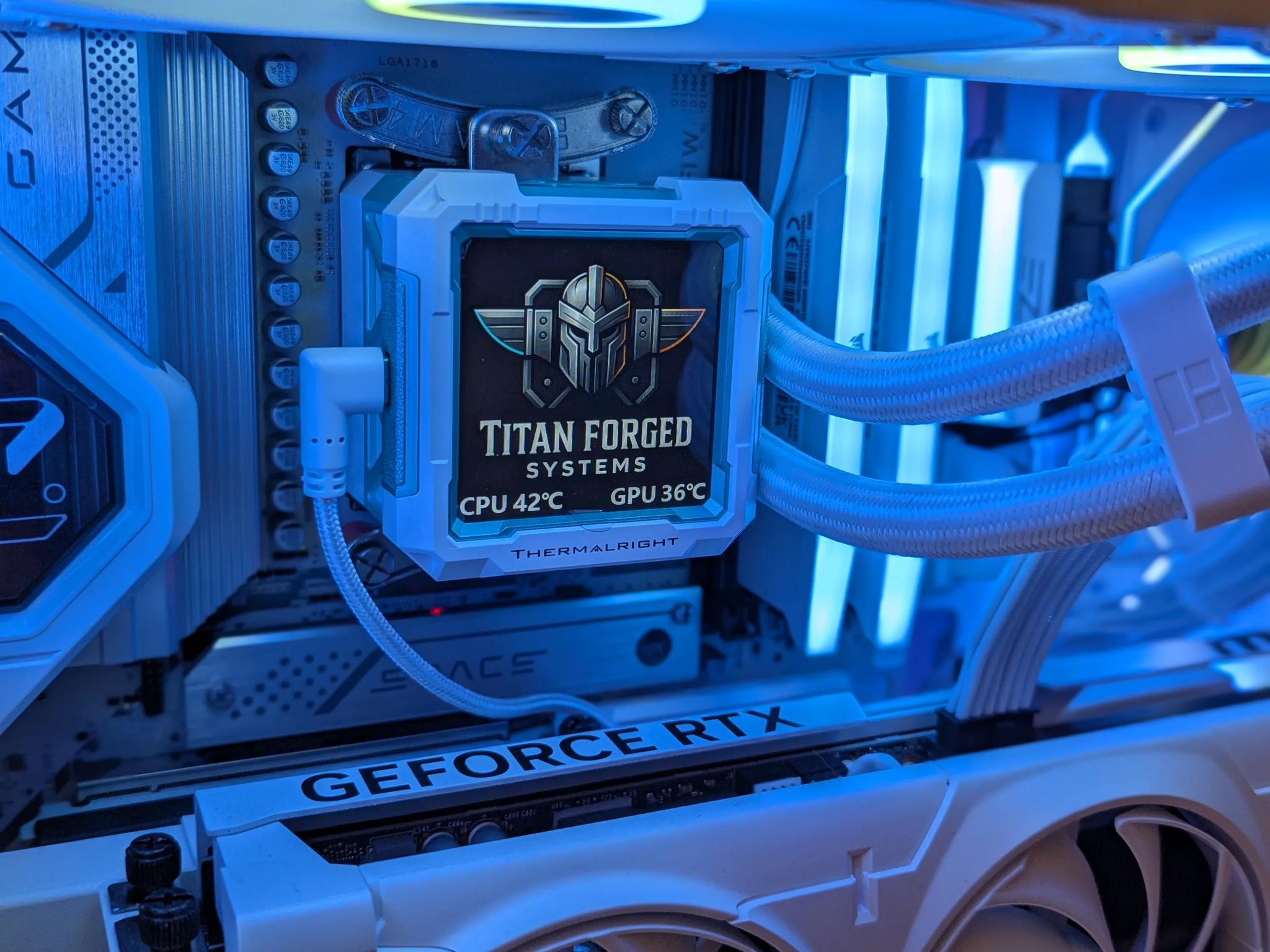 🐺 Wulfric | 5080 | 9800X3D | Whiteout Gaming Beast | 32GB DDR5 | 2TB +1 TB NVMe