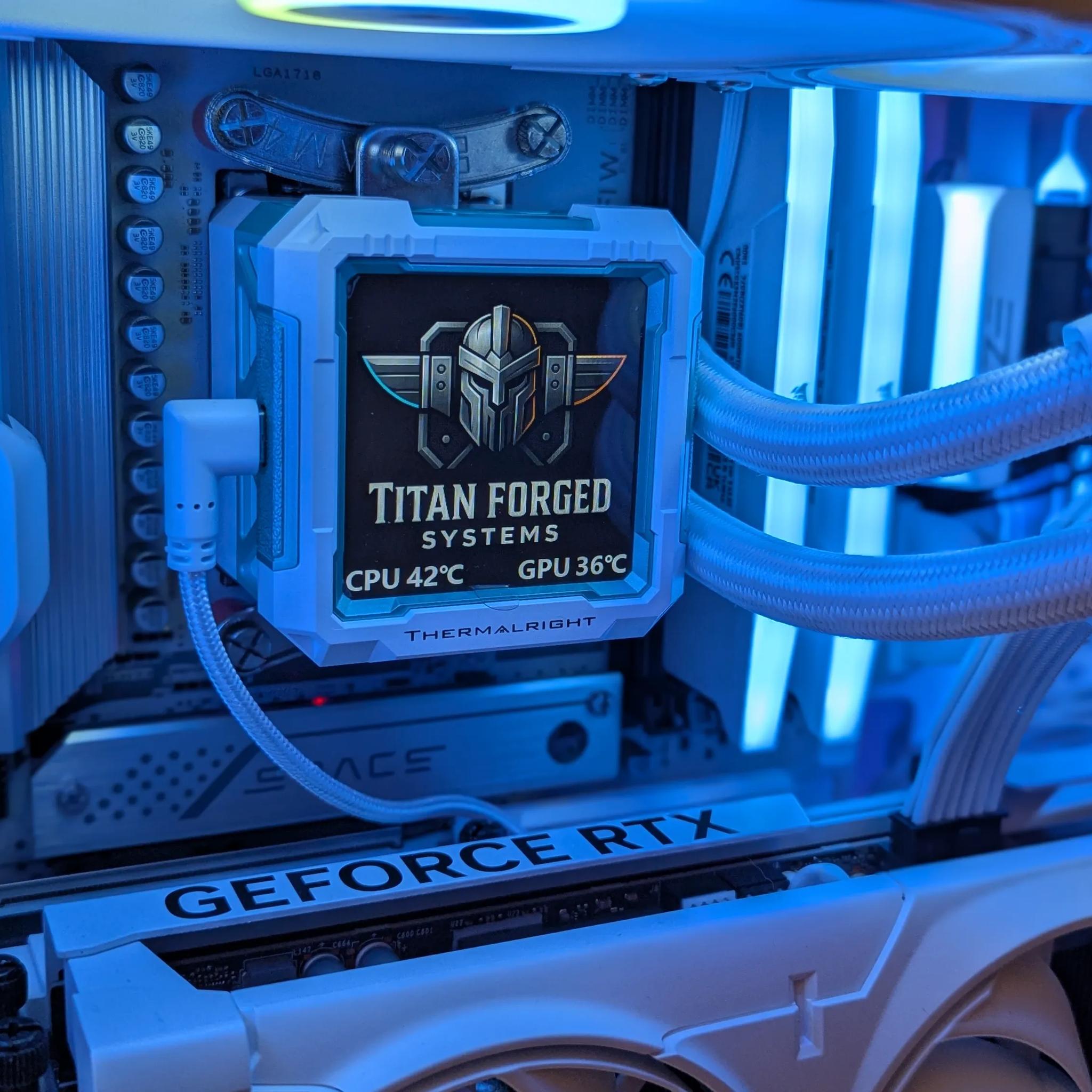 🐺 Wulfric | 5080 | 9800X3D | Whiteout Gaming Beast | 32GB DDR5 | 2TB +1 TB NVMe