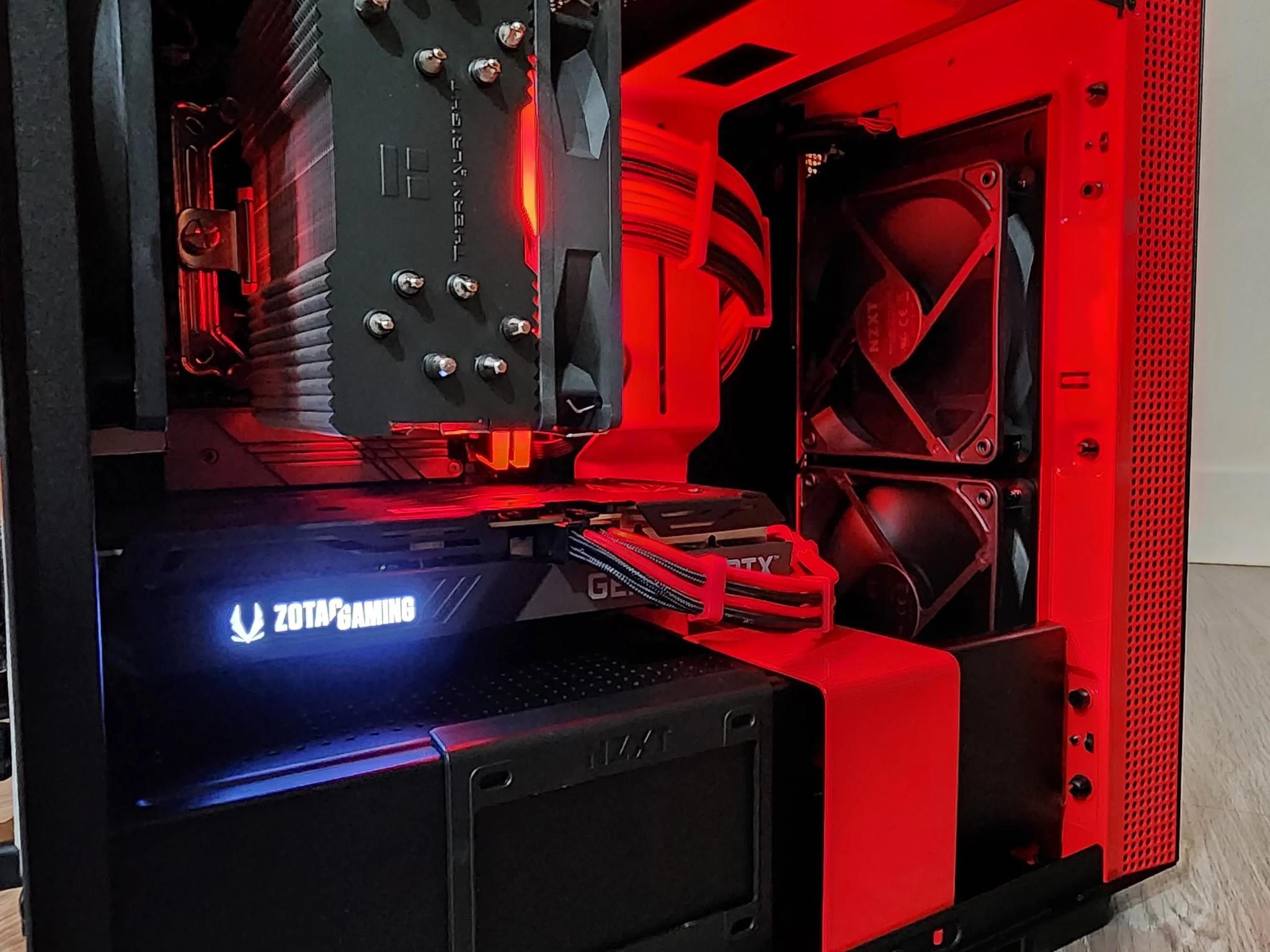 "Red Steele" Gaming PC | R5 3600 | RTX 3060Ti | 16GB RAM | 1TB NVME