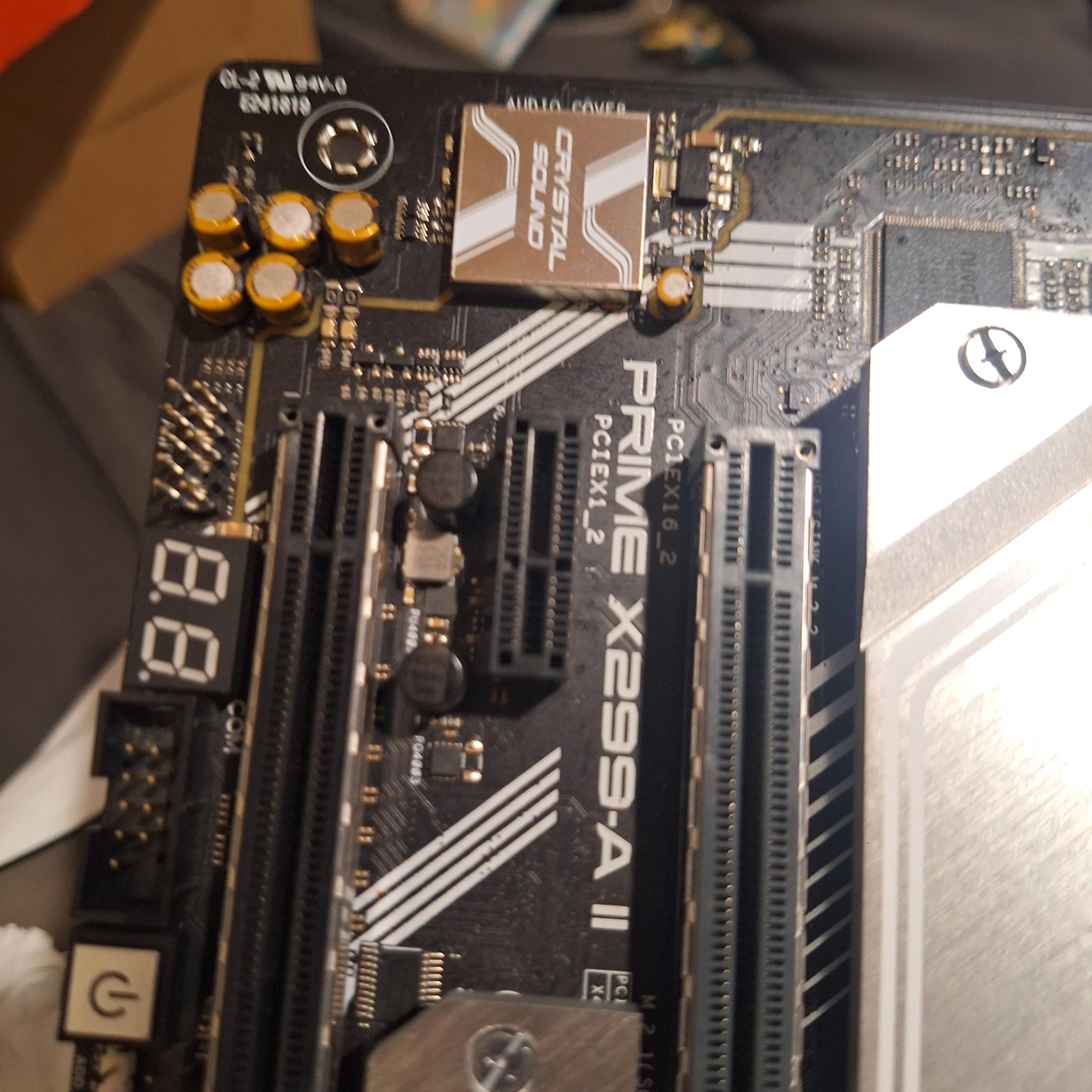 ASUS Prime X299-A II with I9 7900X